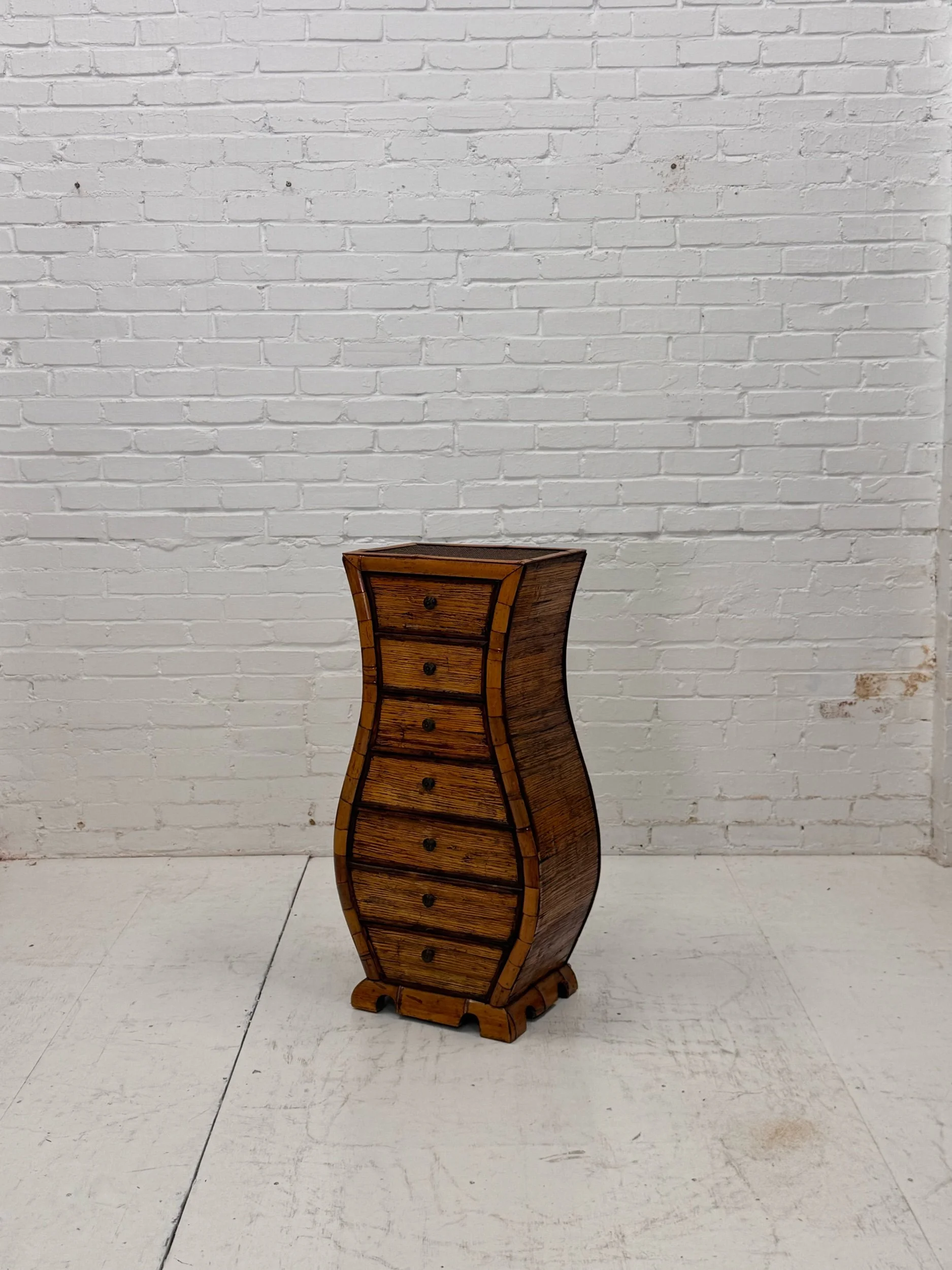 Artisan Rattan & Bamboo Chest of Drawers