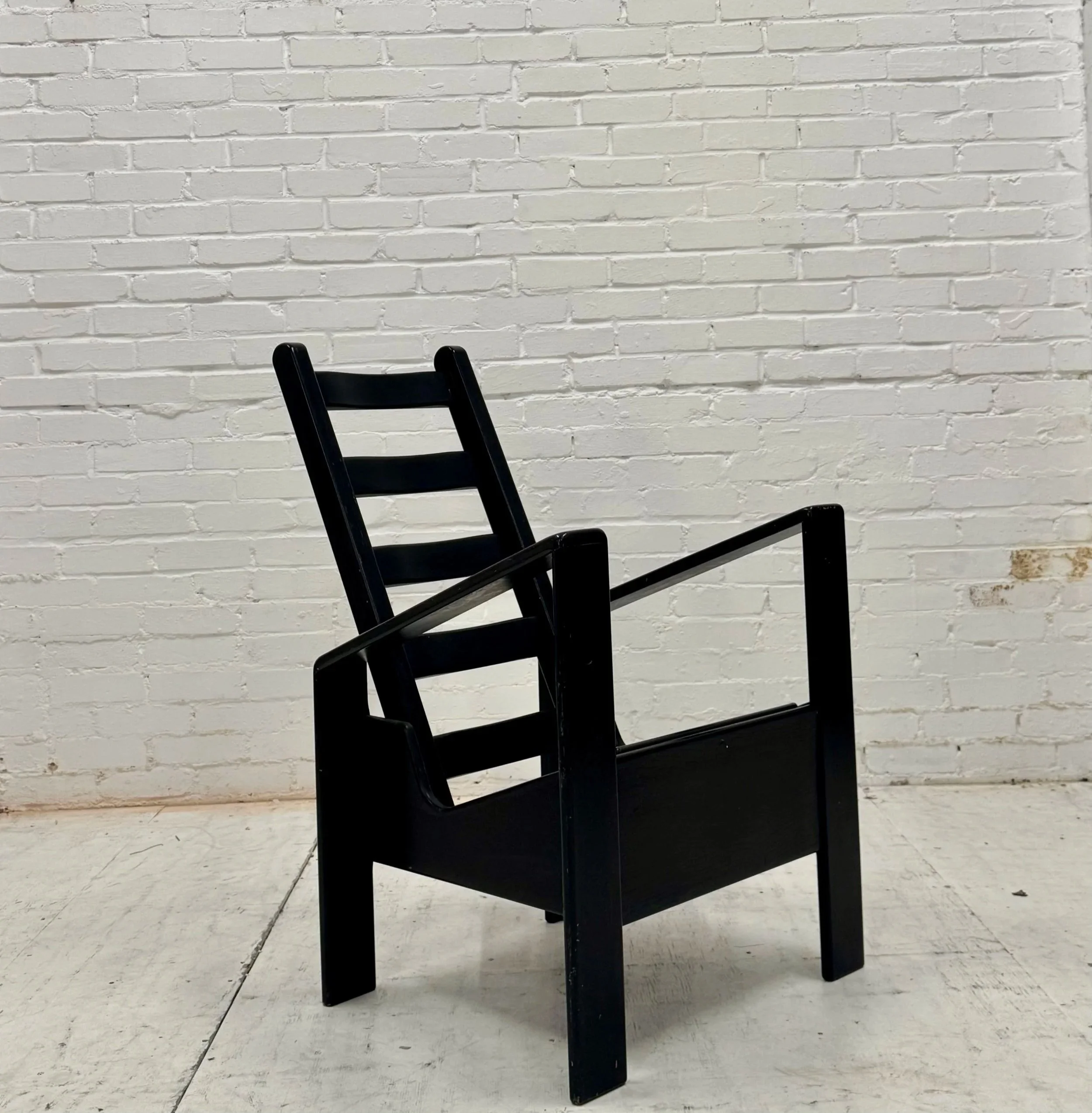 Brutalist Sedes Armchair by Wim Mulder