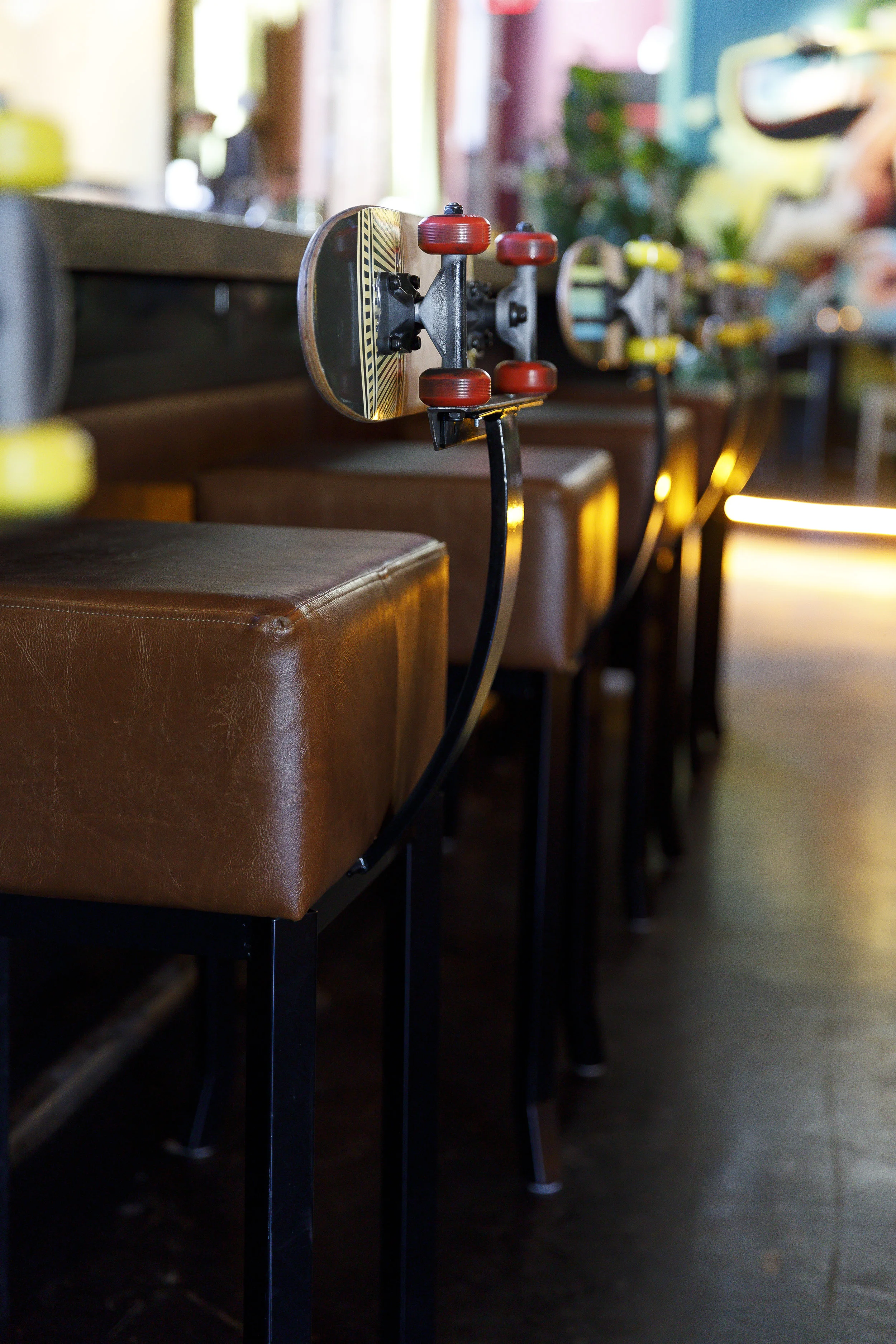 Barstools at Troop