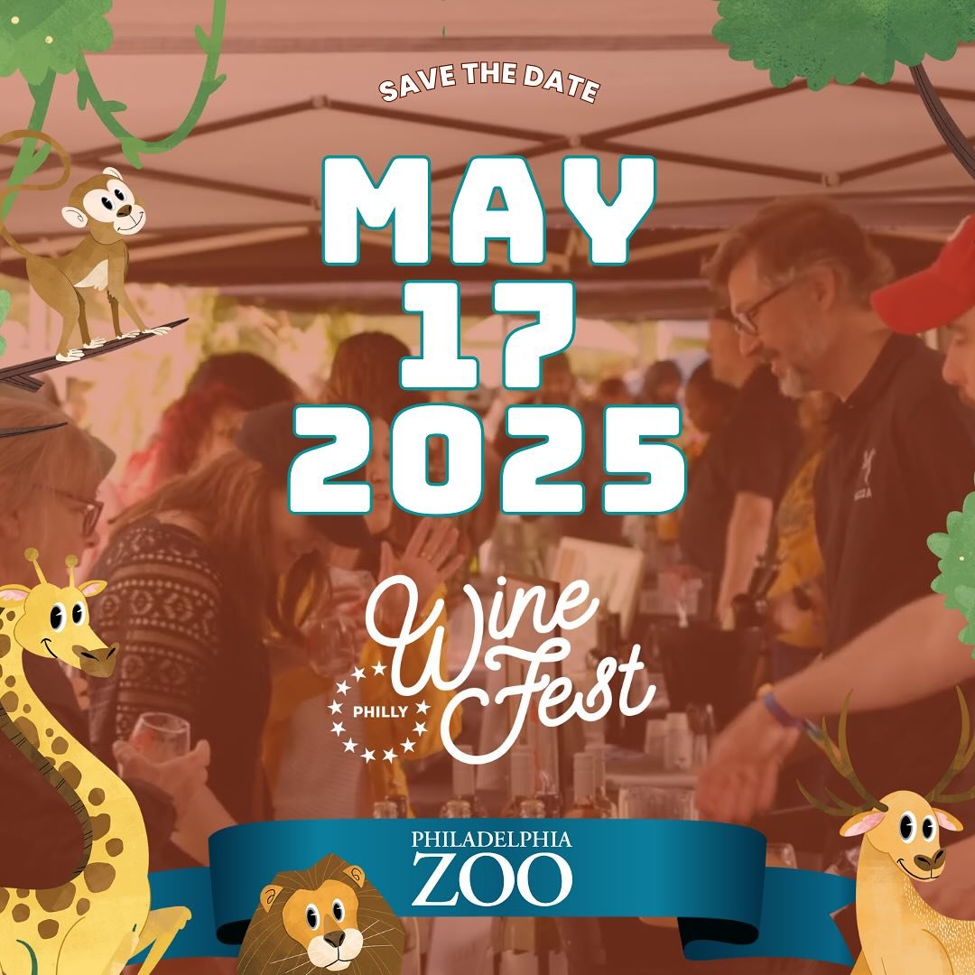 📍🗓️ Philly Wine Fest : Spring Edition
🦁🥂🎉