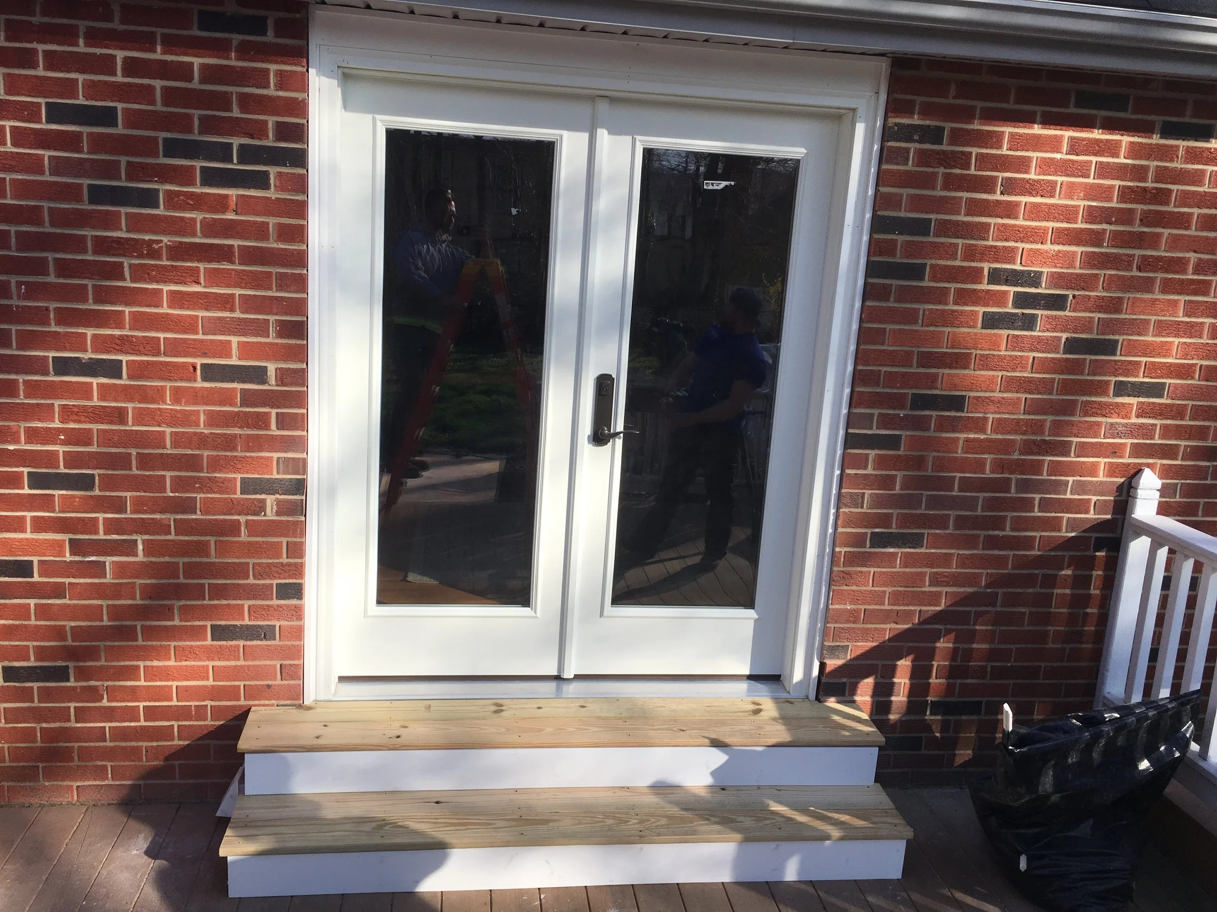 FRENCH DOOR INSTALLATION PROJECT