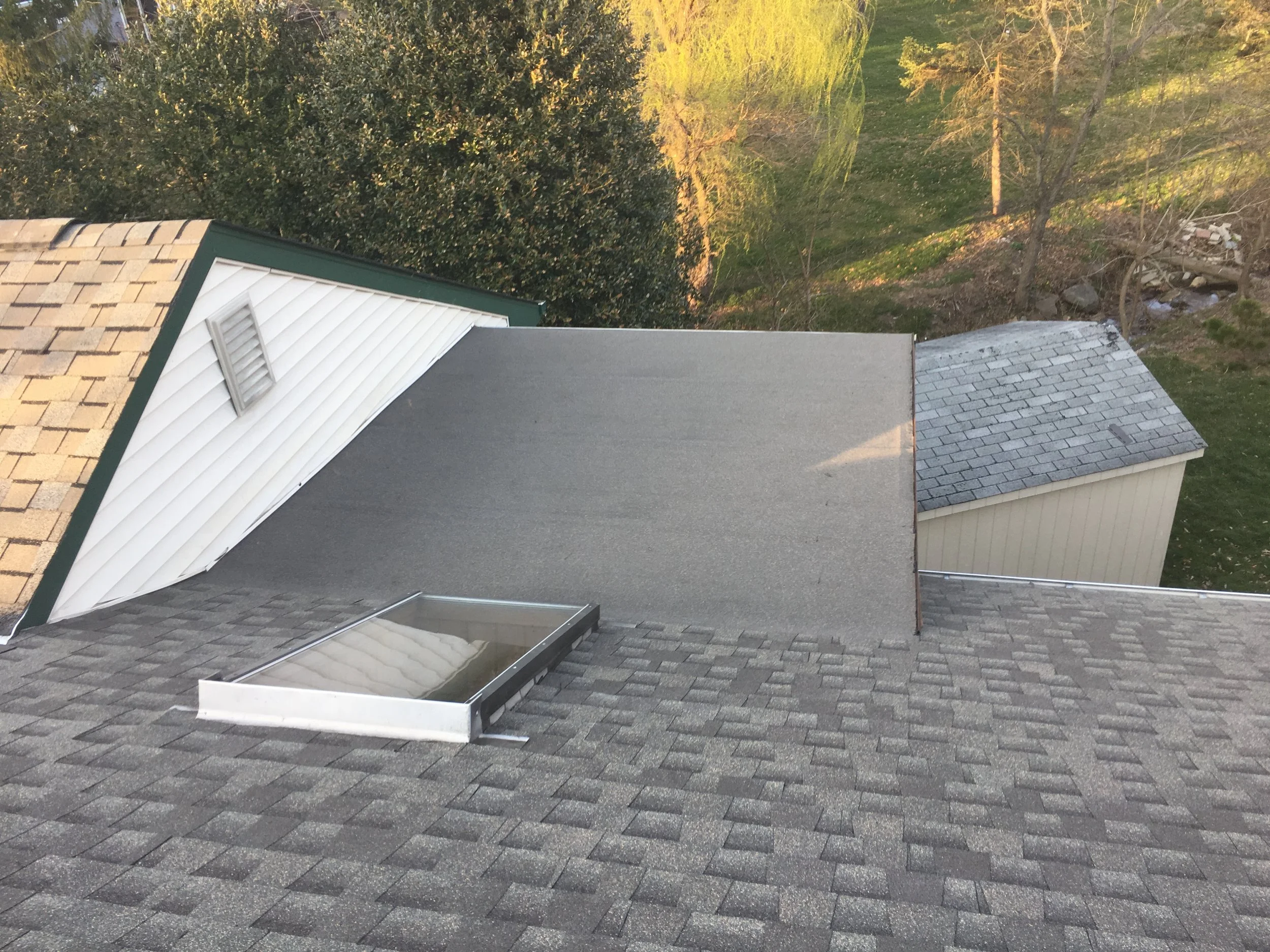 ROOF REPLACEMENT & SKYLIGHT INSTALLATION