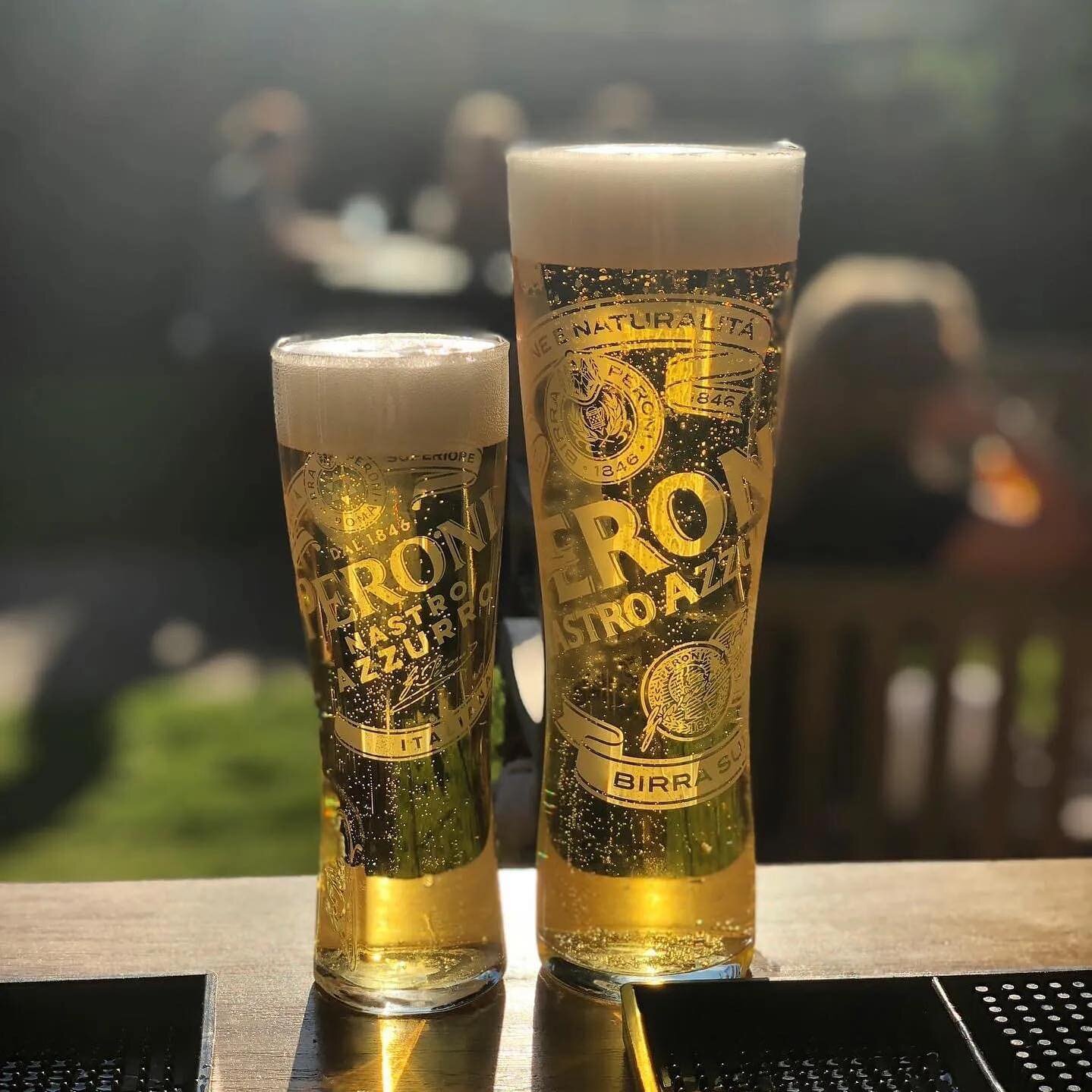 The sun is shining ☀️

That can only mean one thing&hellip; 🍺🍻