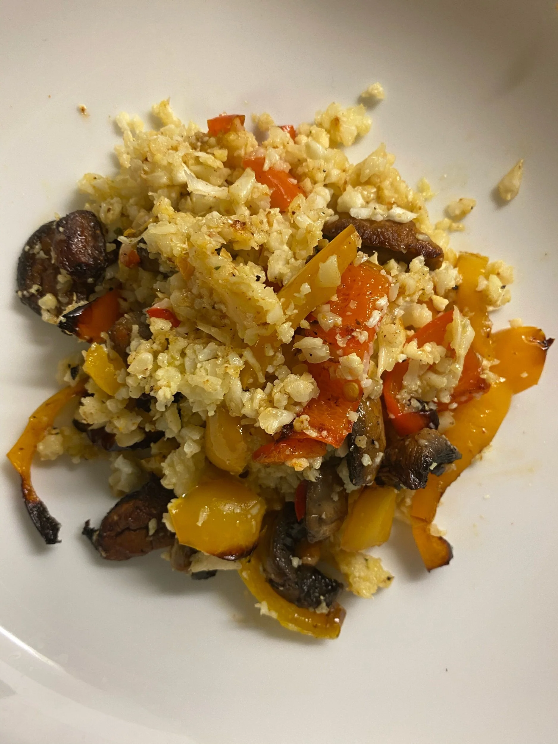 Cauliflower Mushroom rice