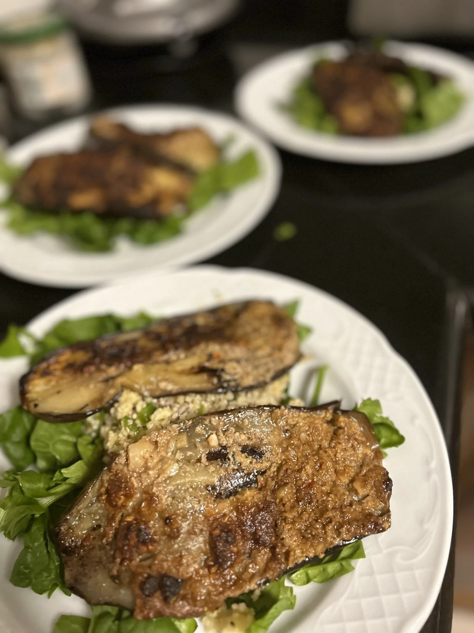Aubergine Steaks