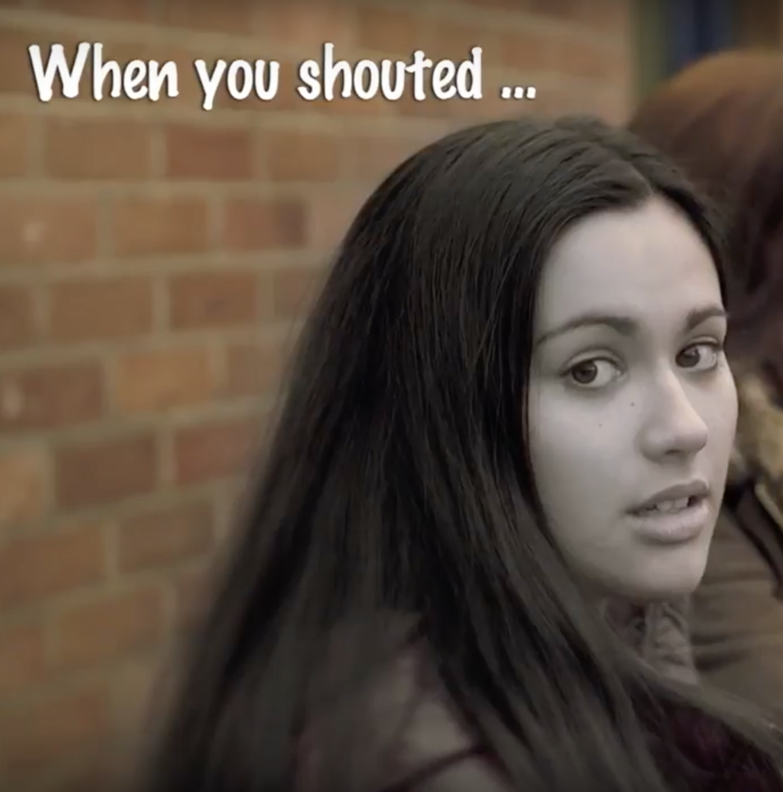 When You Shouted