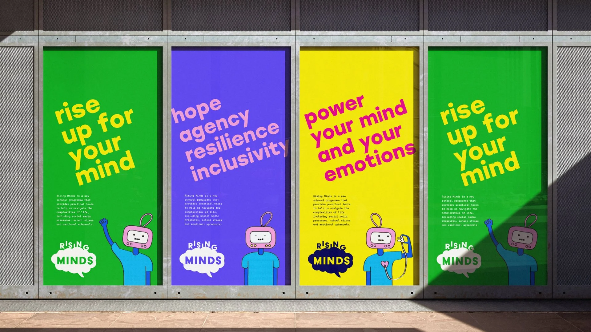 Rising Minds posters