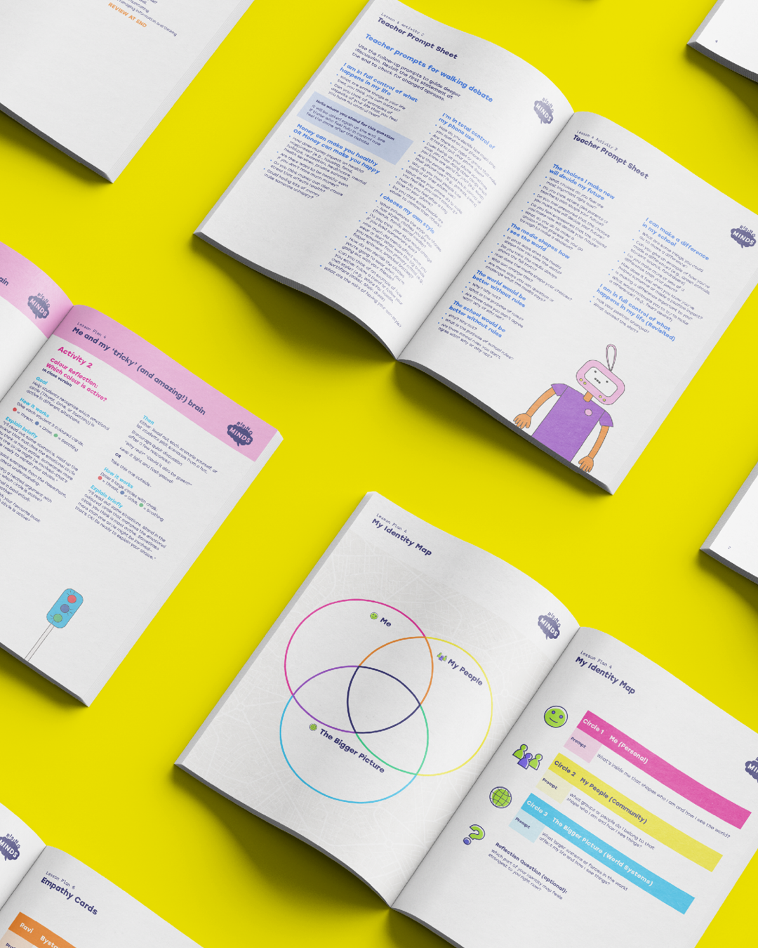 Workbooks interior pages 