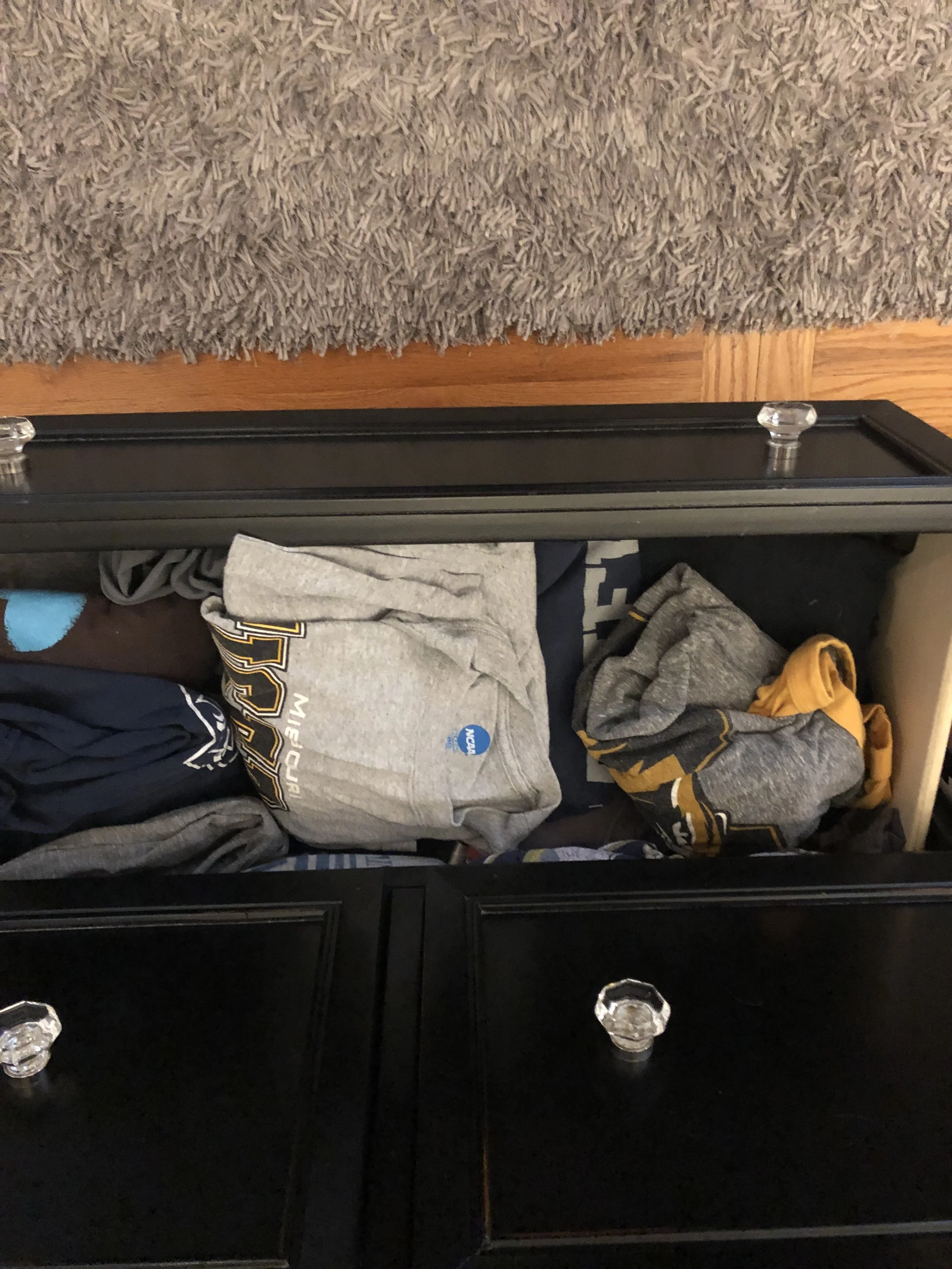 Before the KonMari Folding Method