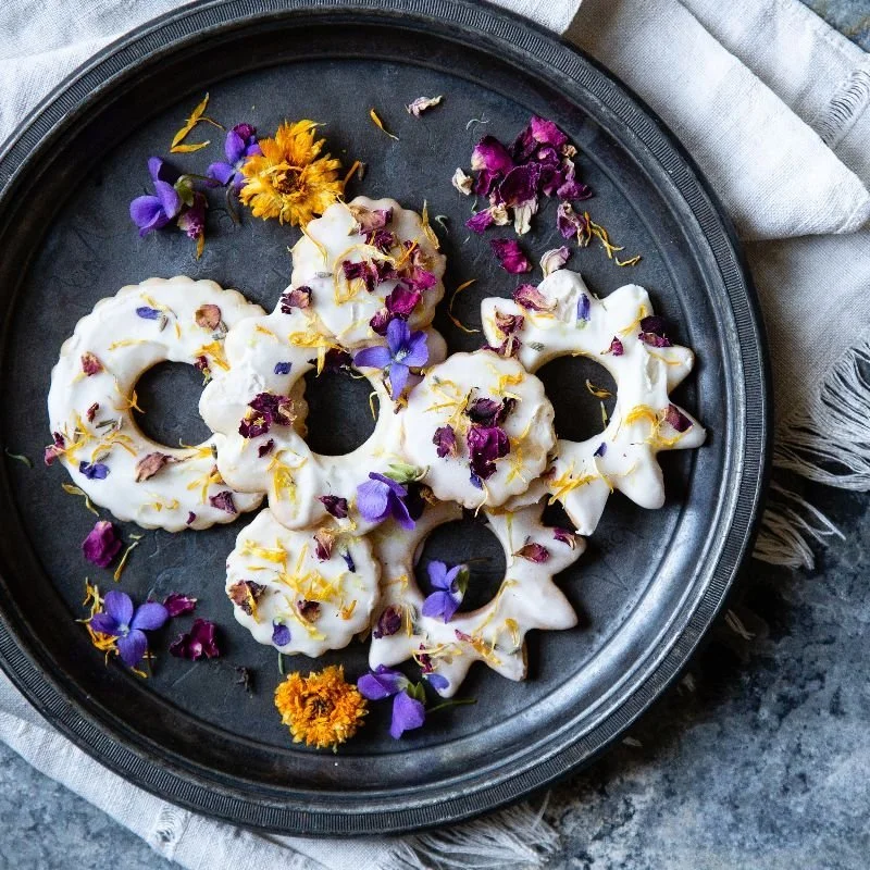 Lavender and Lemon Sugar Cookies