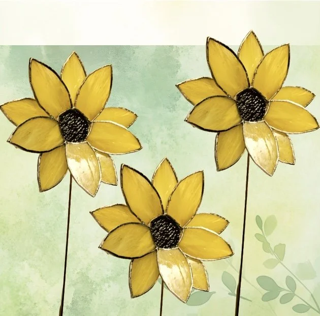 March 7: Sunflower Stained Glass Class