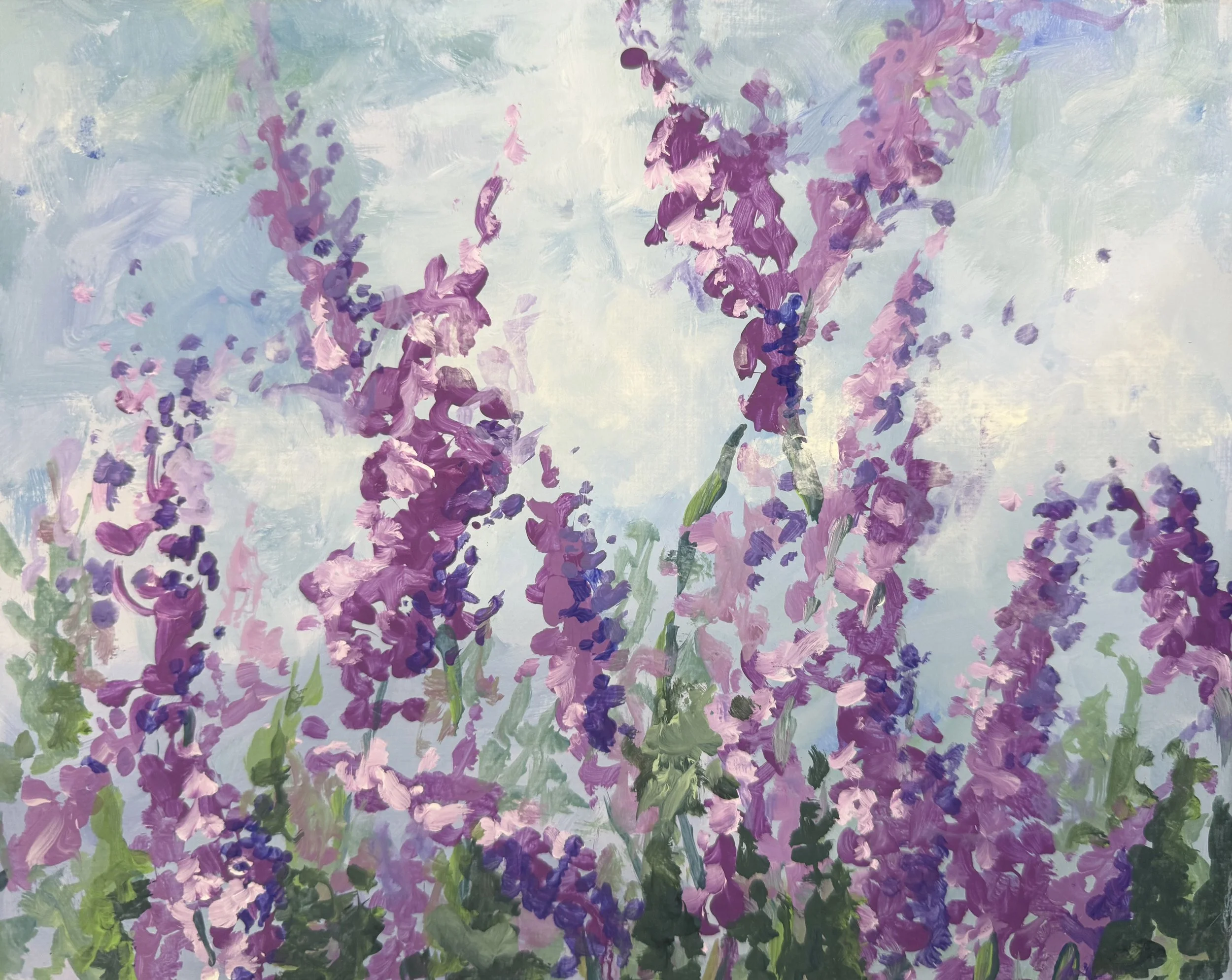 June 6 Lavender Painting Class with Pat O'Brien