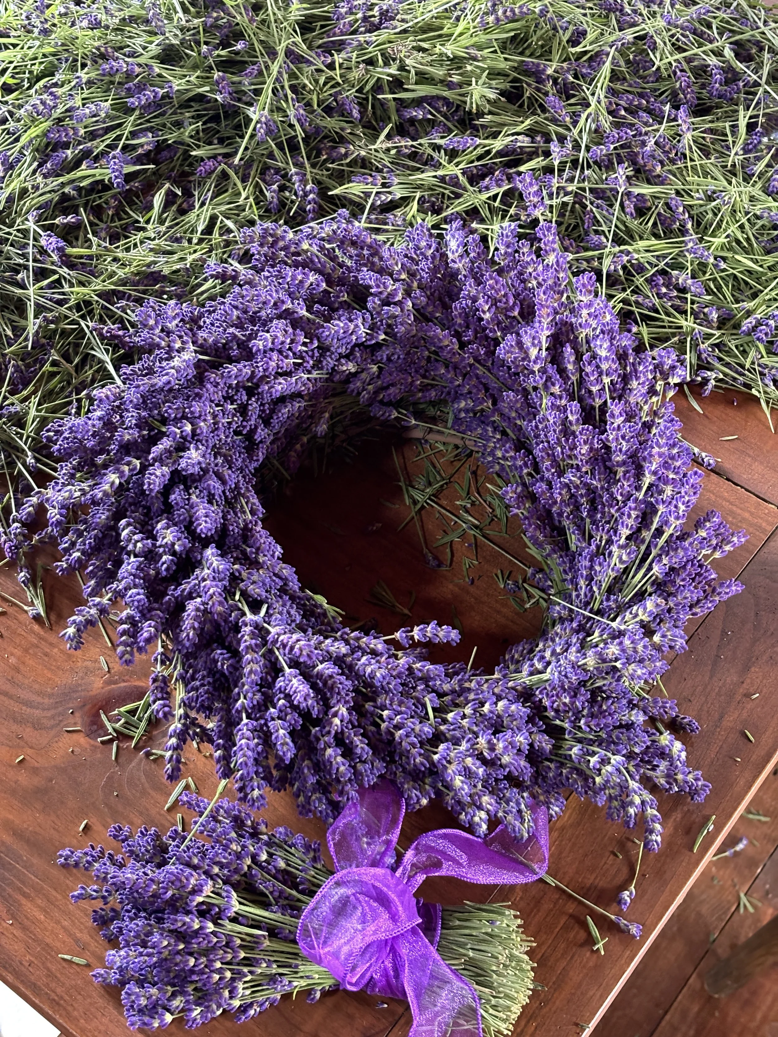 June 5 Lavender Wreath Making