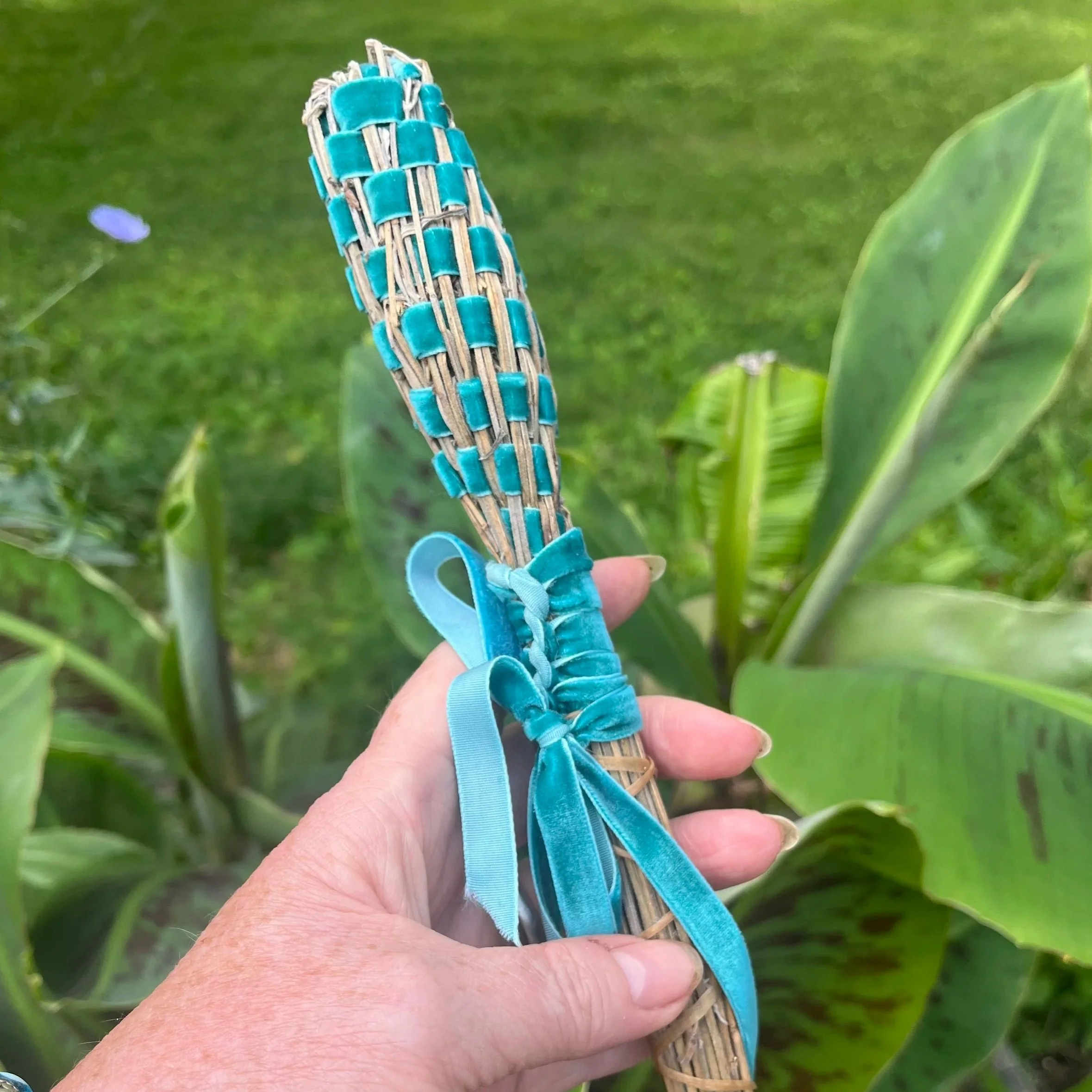 Lavender Wand Weaving Workshop