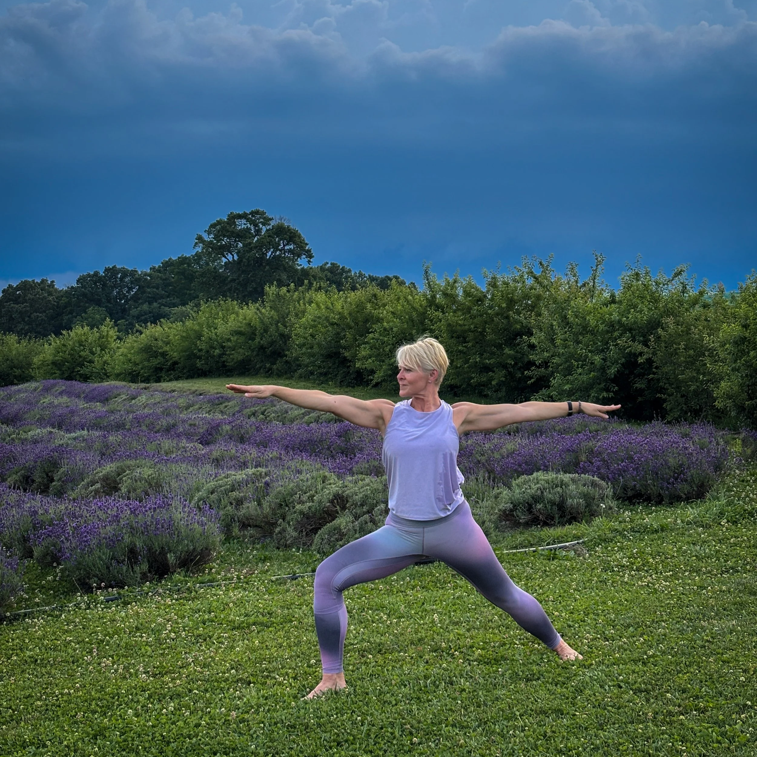 June 25 Sunset Yoga with Marcy