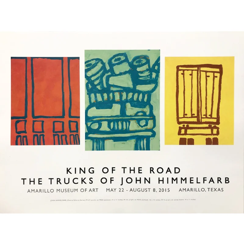 King of the Road Exhibition Poster
