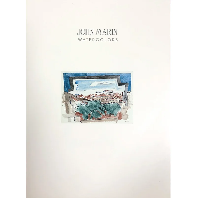 John Marin Watercolors