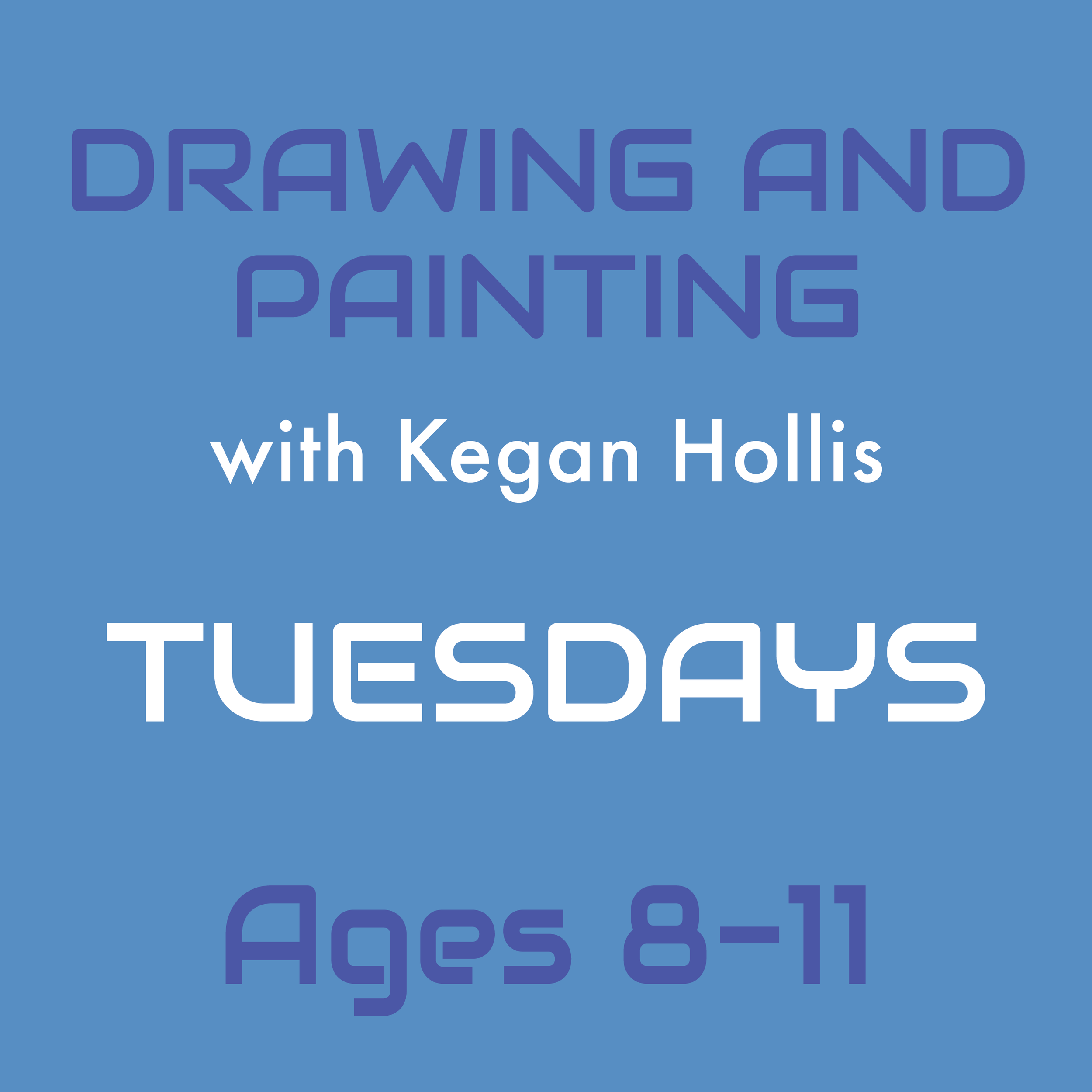 Drawing & Painting, Ages 8-11