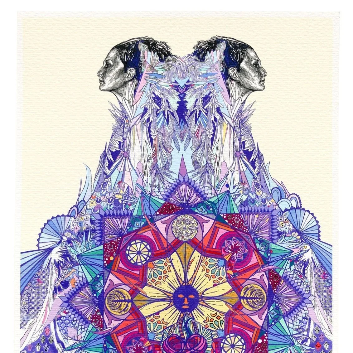 Anahata Queen: The Red Skein *LIMITED EDITION SIGNED PRINT*