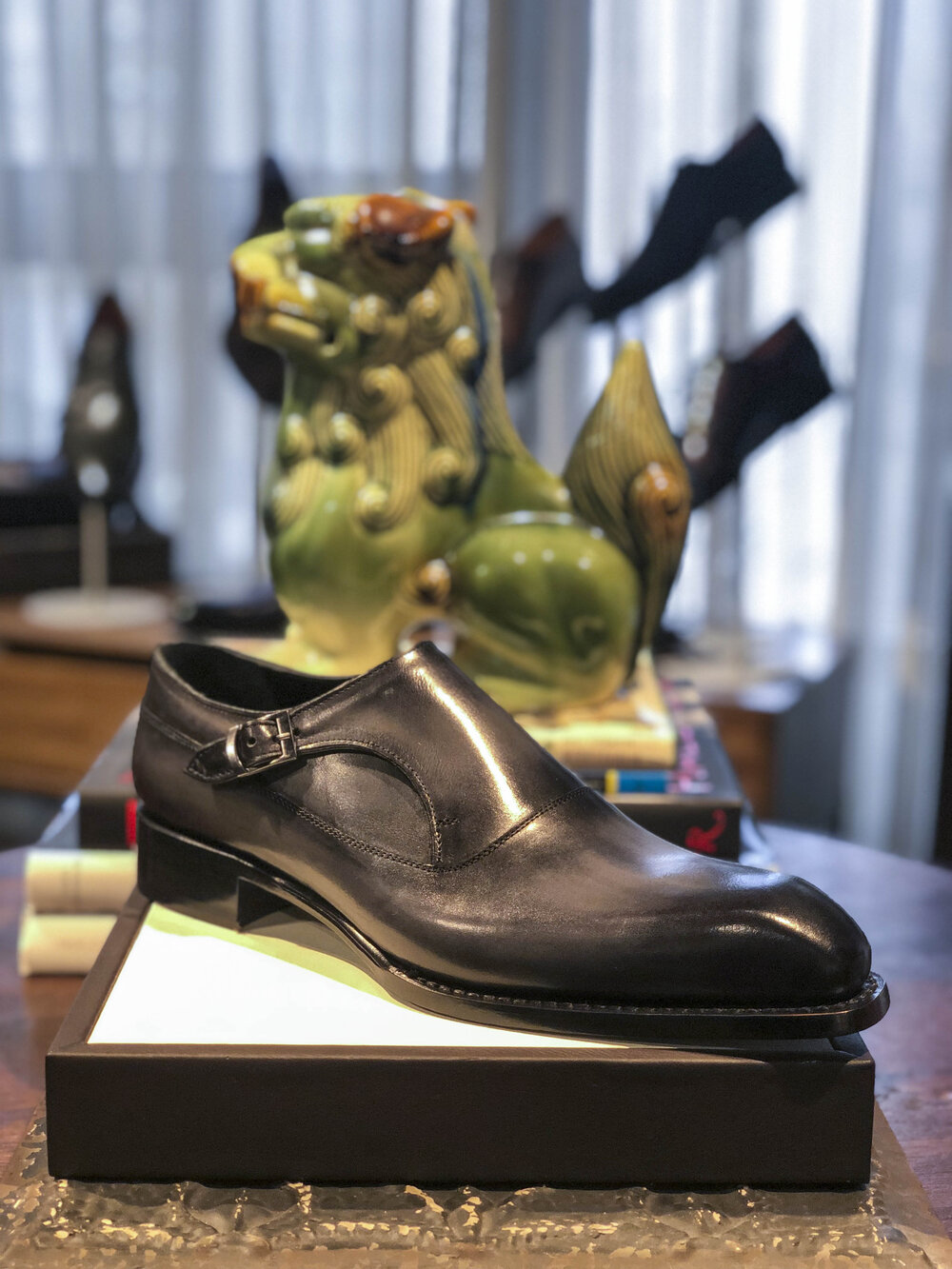 reap Monk subtle Custom Men's Dress Shoes in Chicago and San Francisco