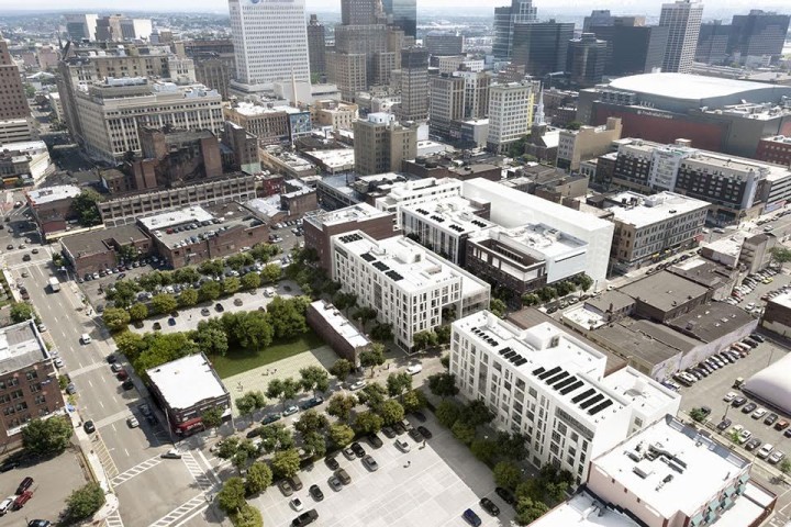 Teachers Village, Richard Meier & Partners, Newark, New Jersey. 2008-2015. © Tekten