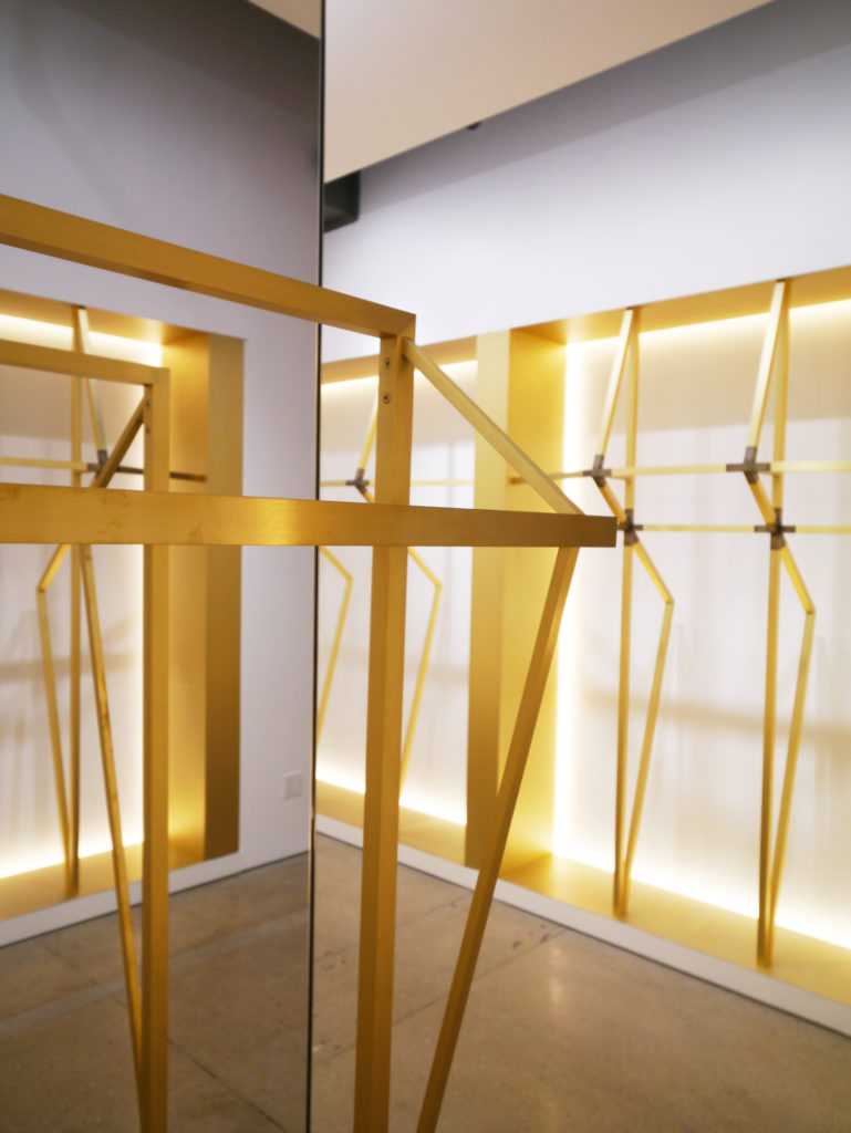 Detail of custom millwork at W by Worth