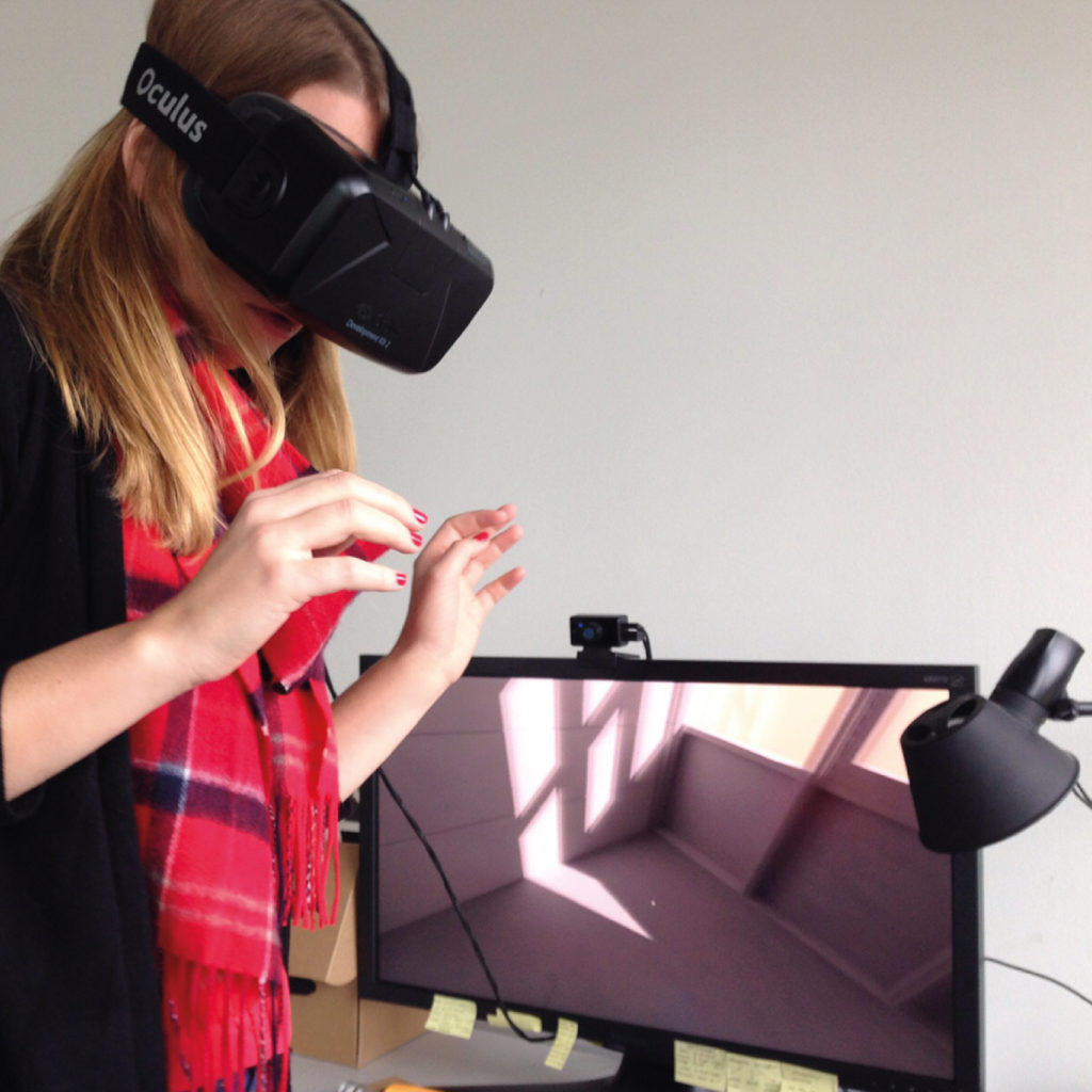 Shevy working in VR