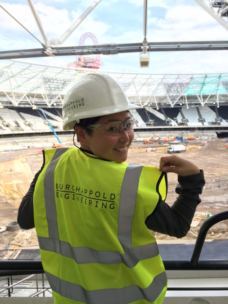 Jin at Buro Happold’s 2012 London Olympic Stadium