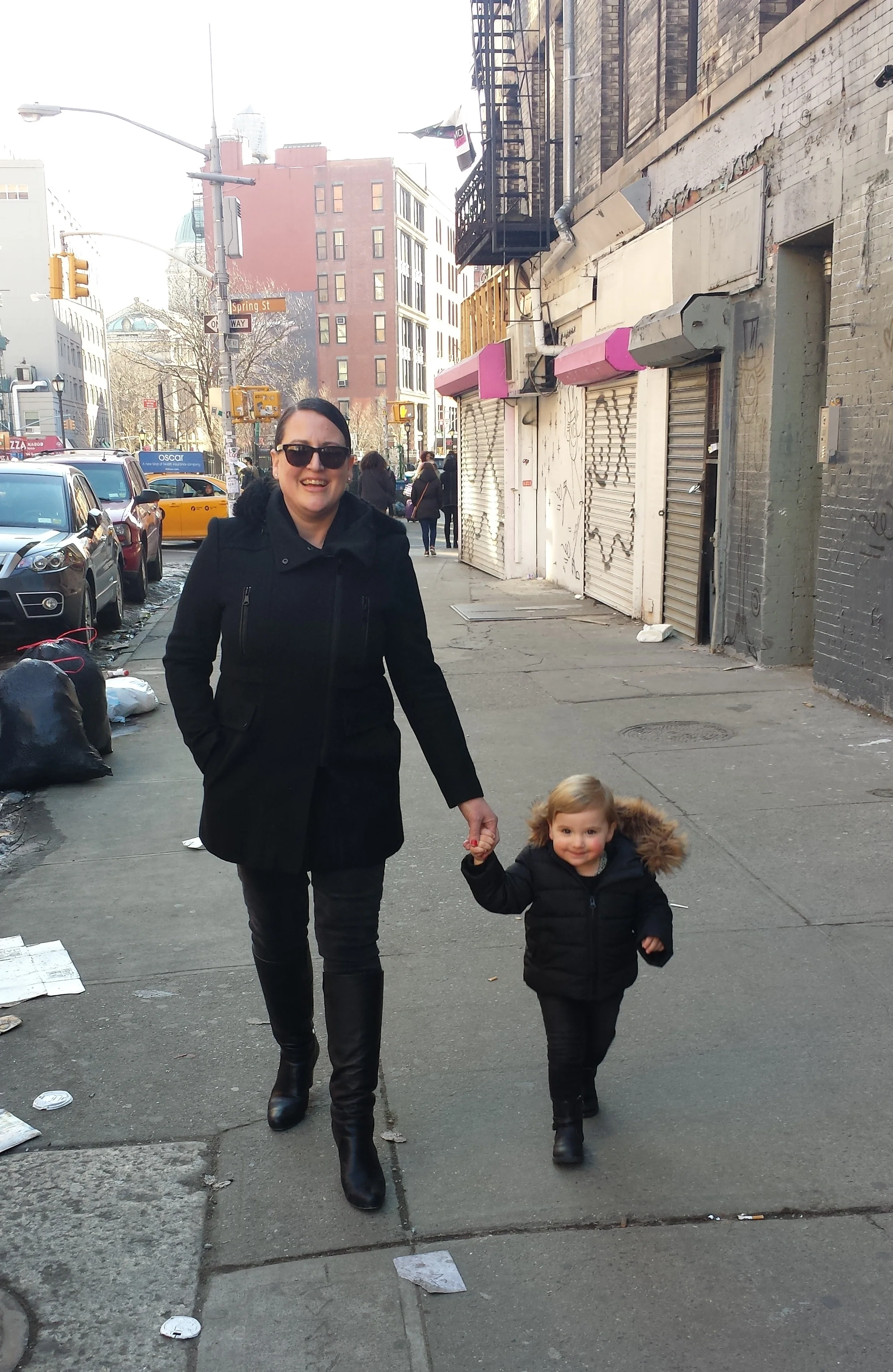 Carla with Ramona.