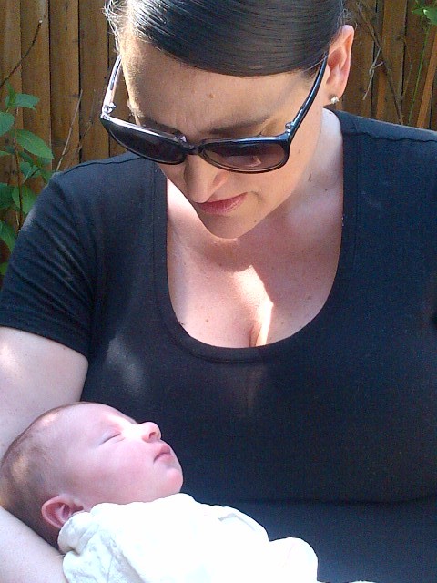 Carla with baby Ramona