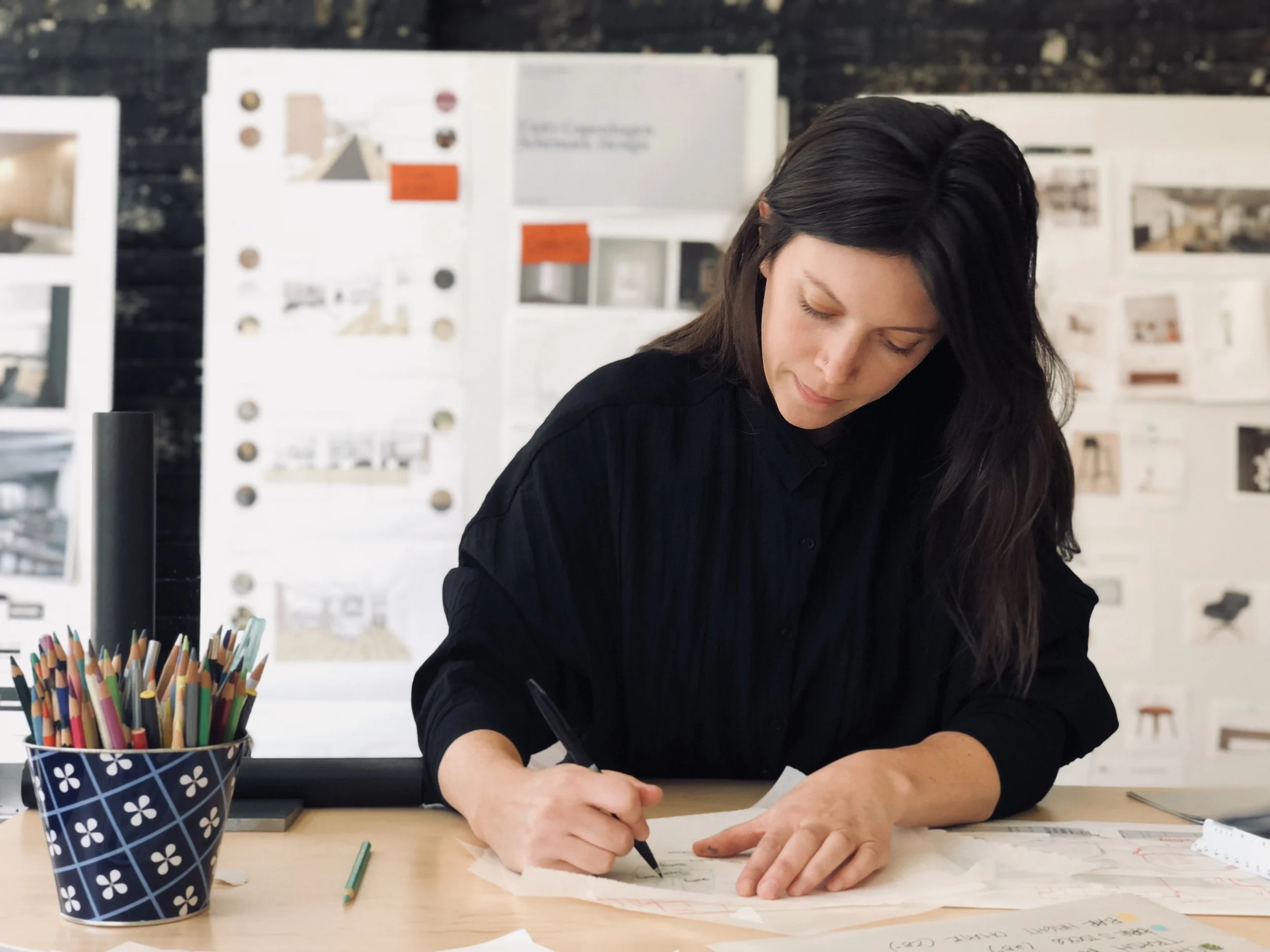 Storyboarding a workplace strategy at Rapt Studio