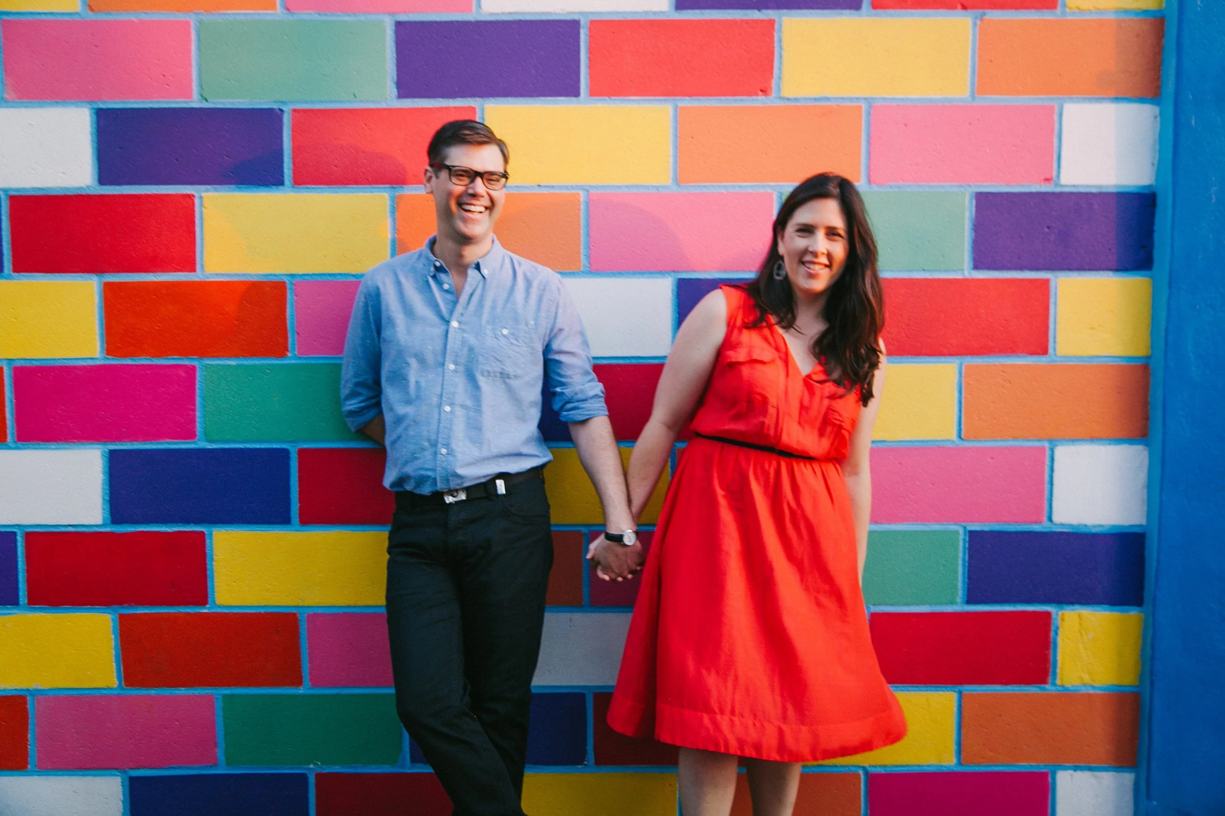 Sydney with husband, Justin Field.