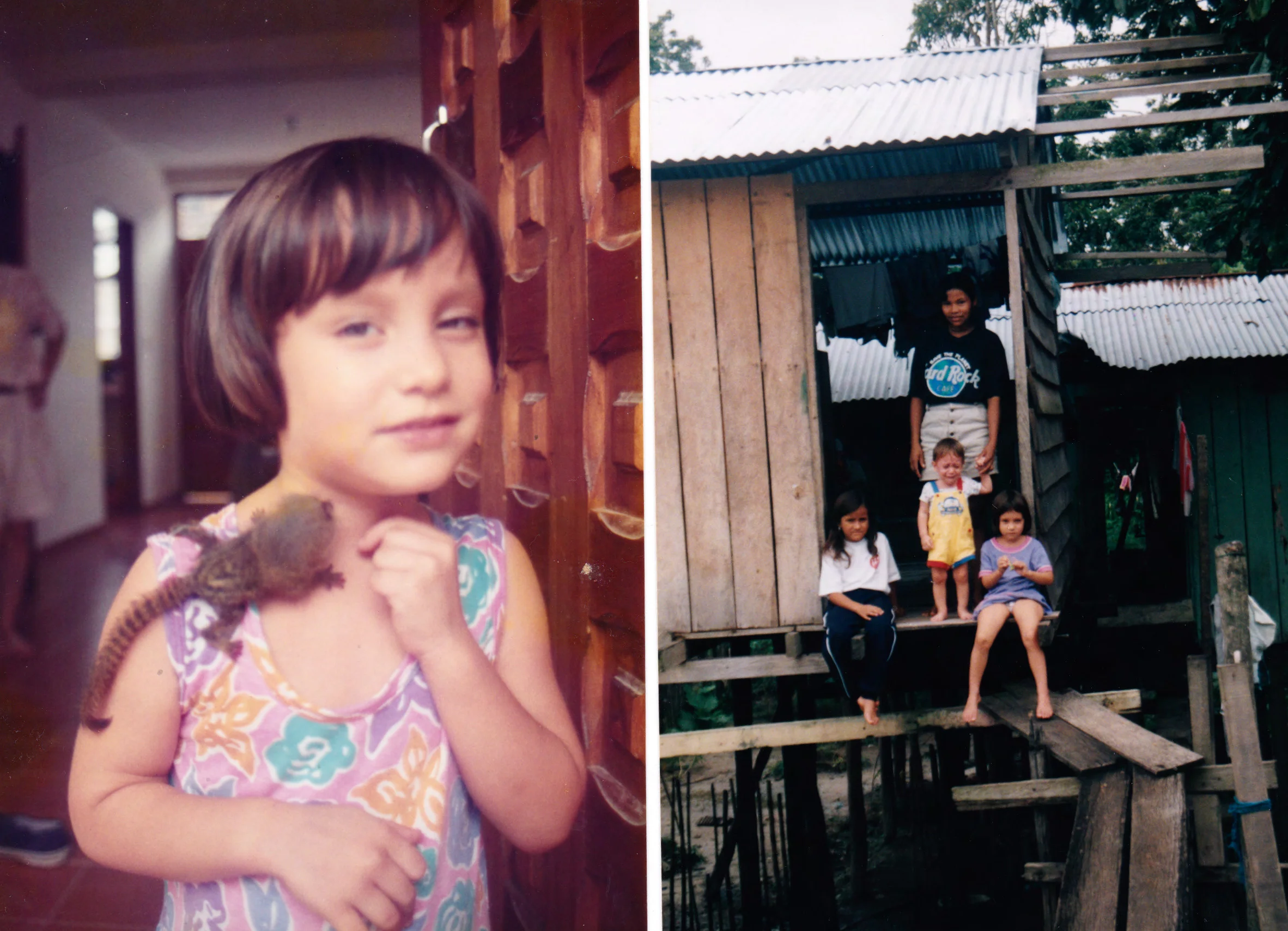 Isabel while living in the Amazon
