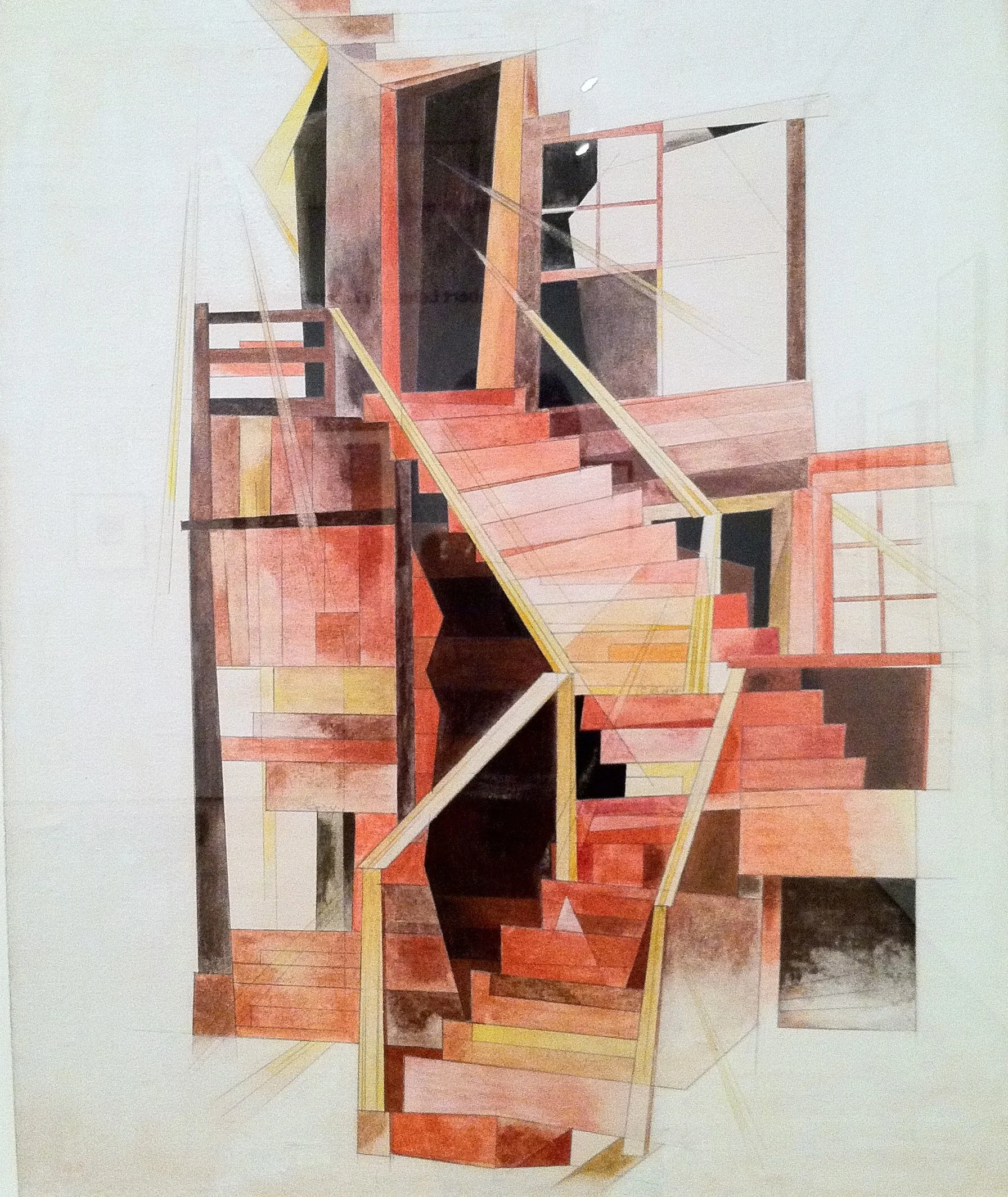 Charles Demuth, Stairs, Provincetown, 1920