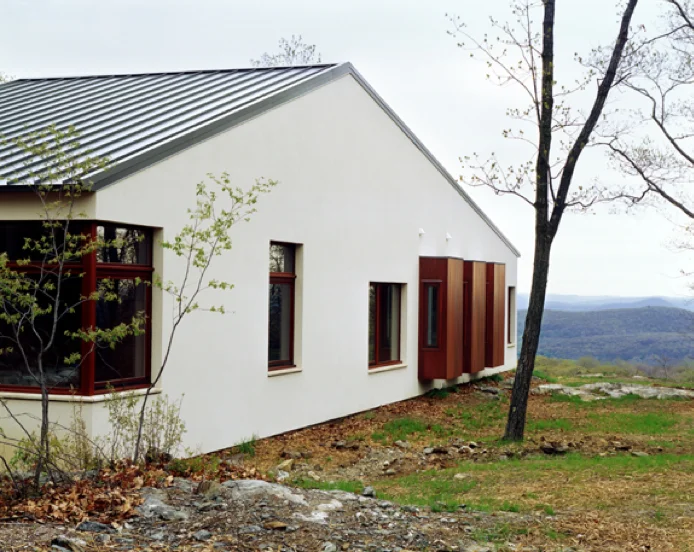 Pawling House, Pawling, CT, 2003, Exterior. By Deamer+Phillips.