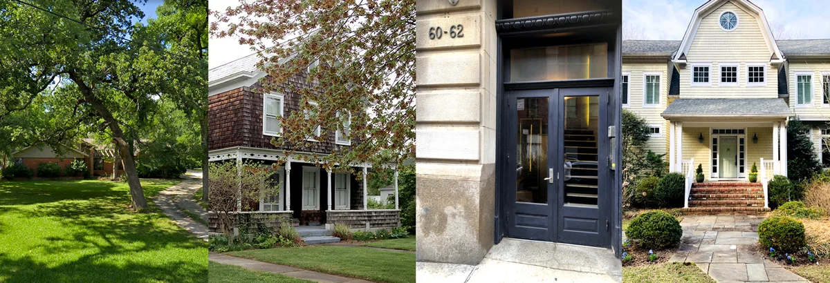 Diana’s most special places - her childhood home in Texas, her home now in NYC, and her getaways in Greenport and Atlantic Highlands.