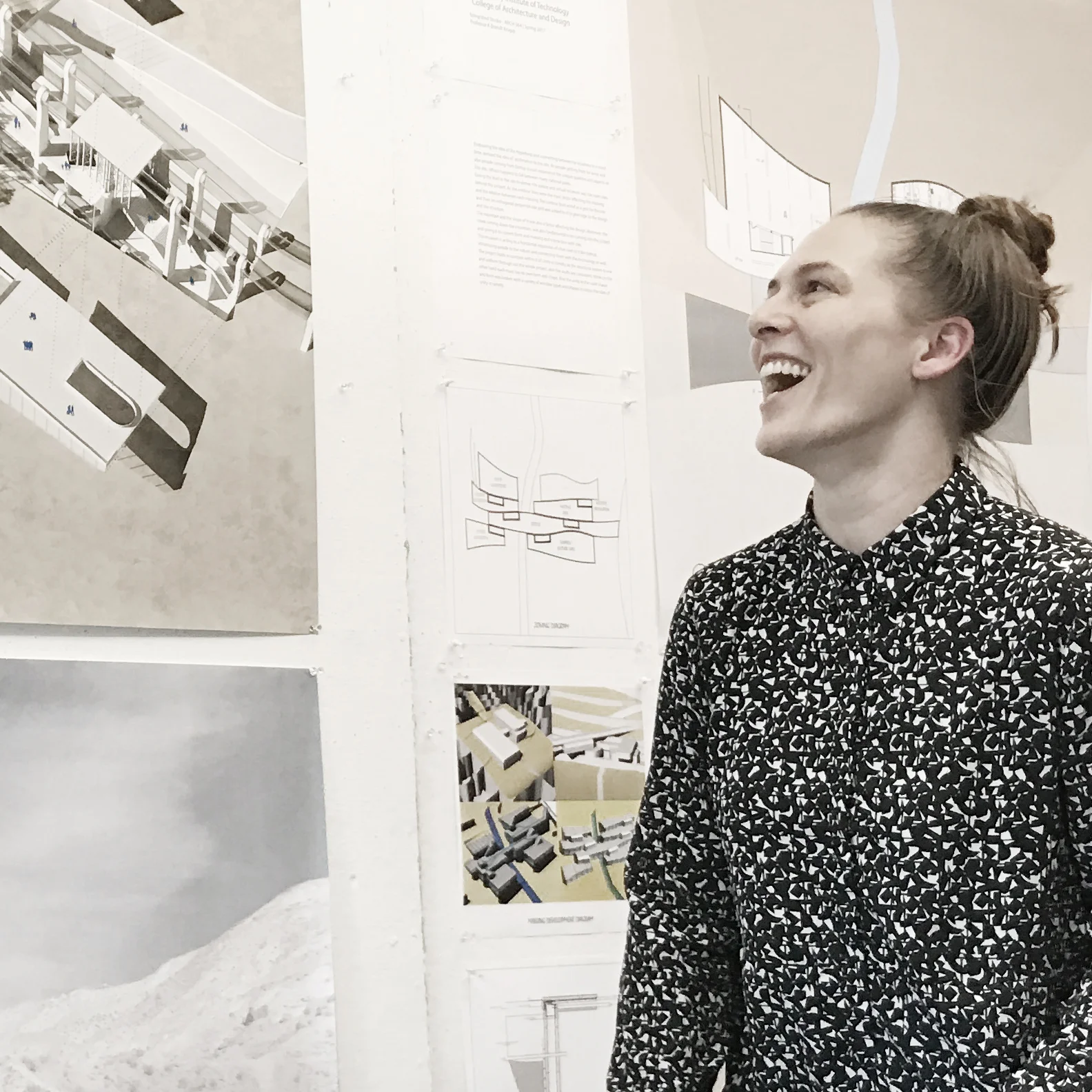 Brandt teaching at NJIT in the spring of 2017