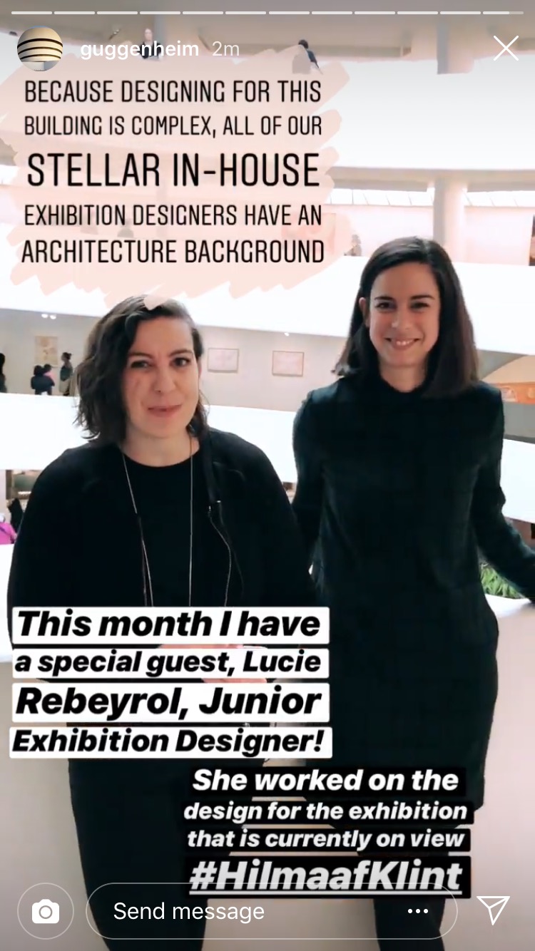 Ashley’s monthly Instagram story architecture series