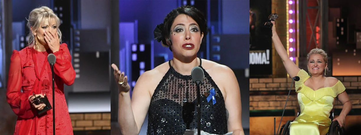 Mitchell, Chavkin, and Stroker at the Tony Awards 2019