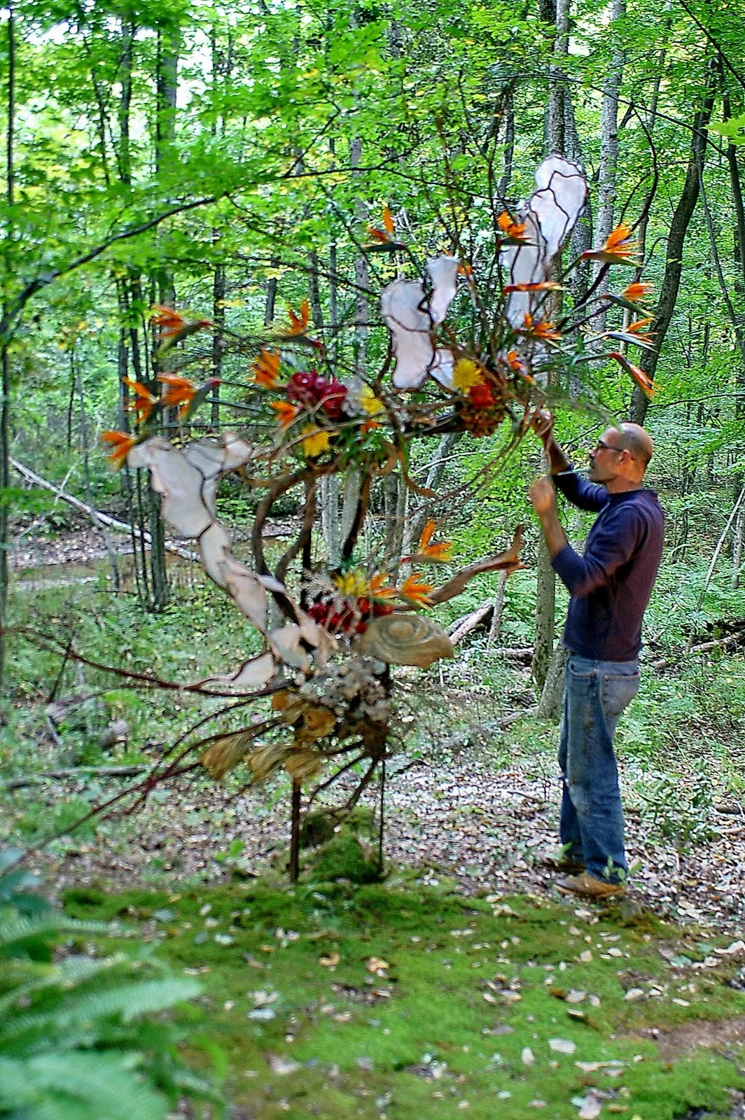  Installation of "Mayan Rainforest" 