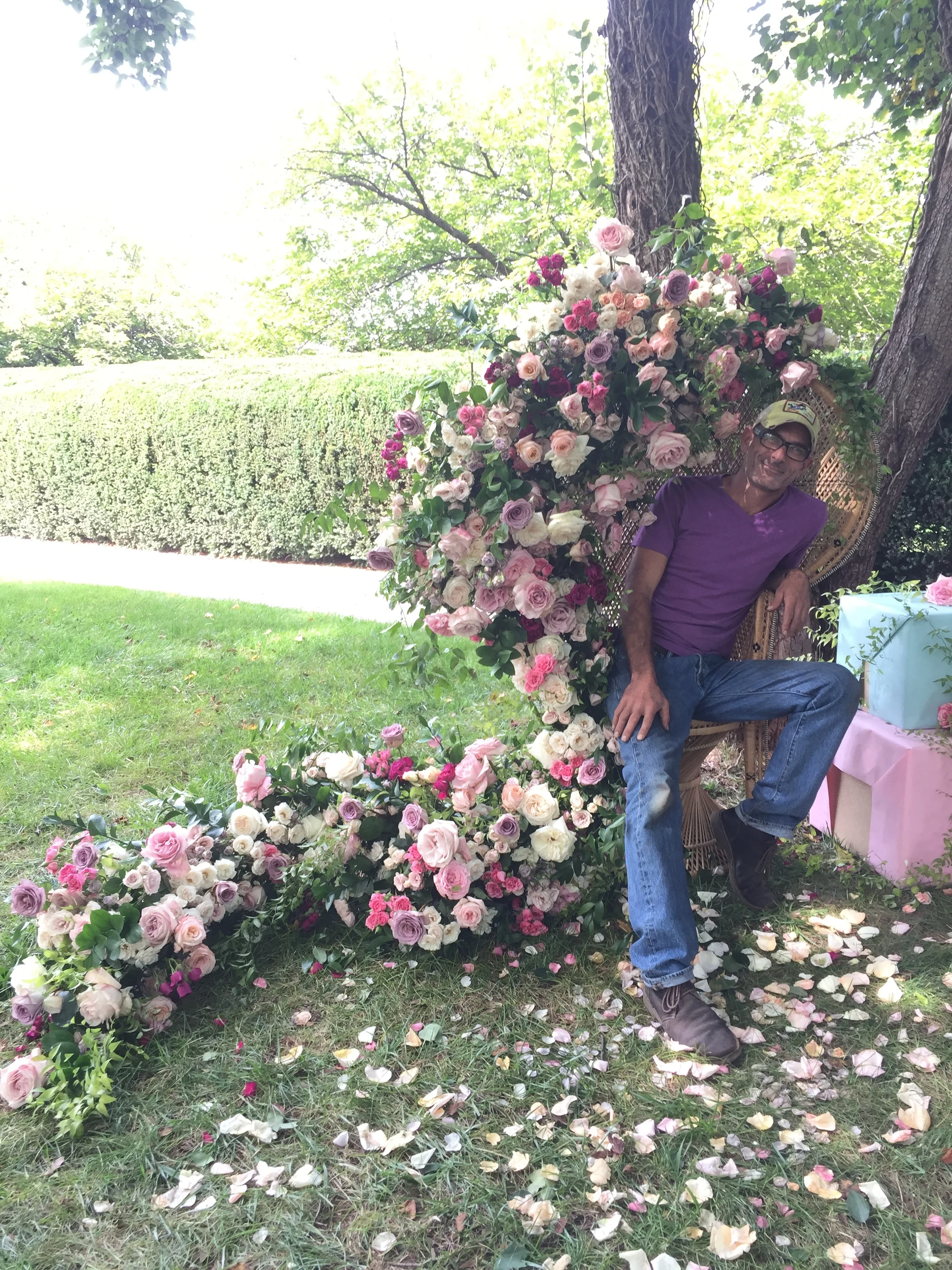  Rose chair for Victoria Clausen Floral 