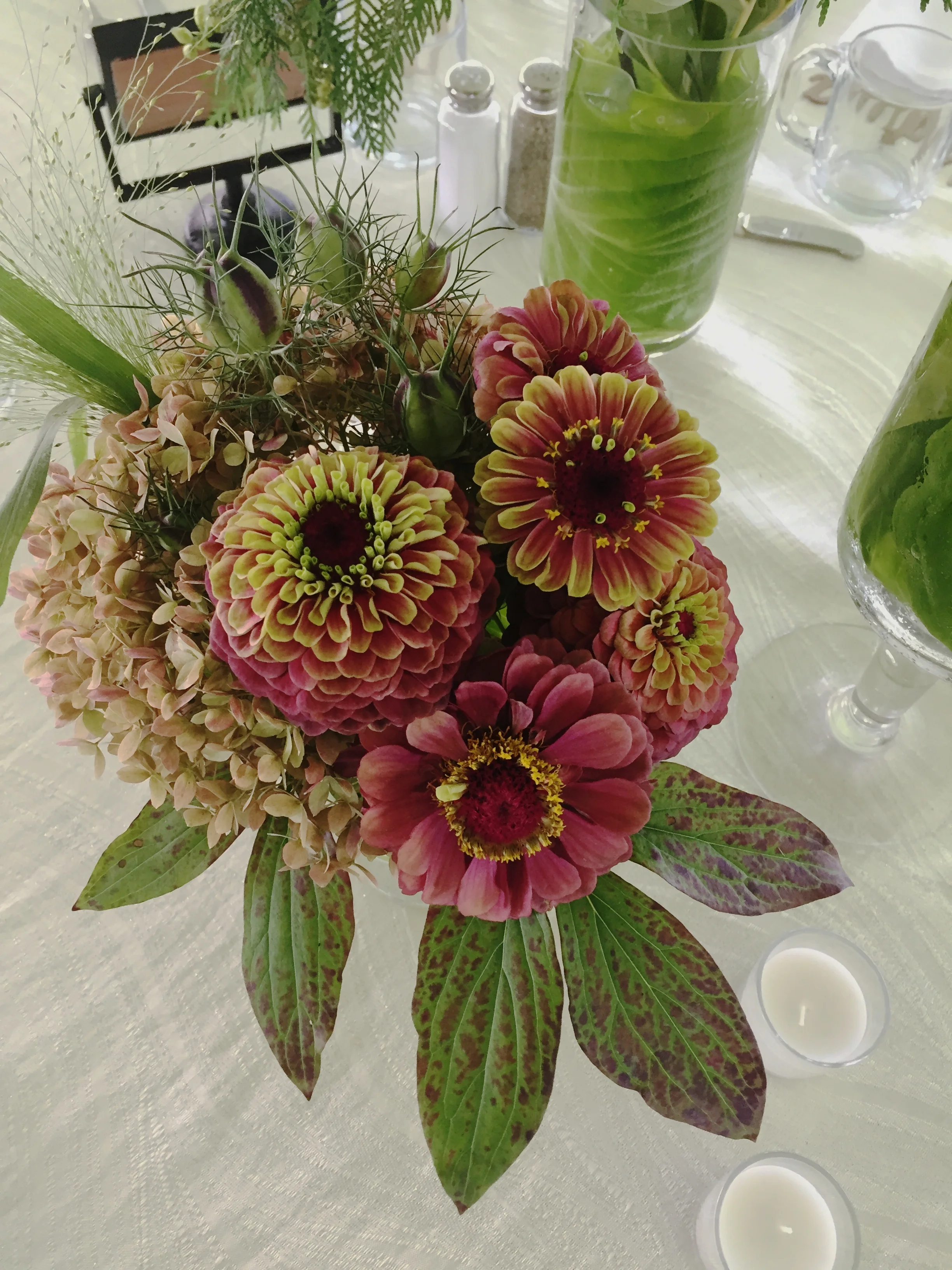  centerpiece for Amy Katr Designs 