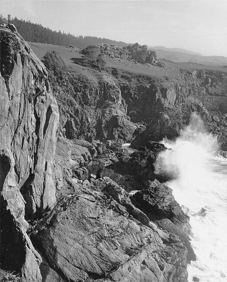  Ansel Adams, (1902-1984), Untitled (Coastline).