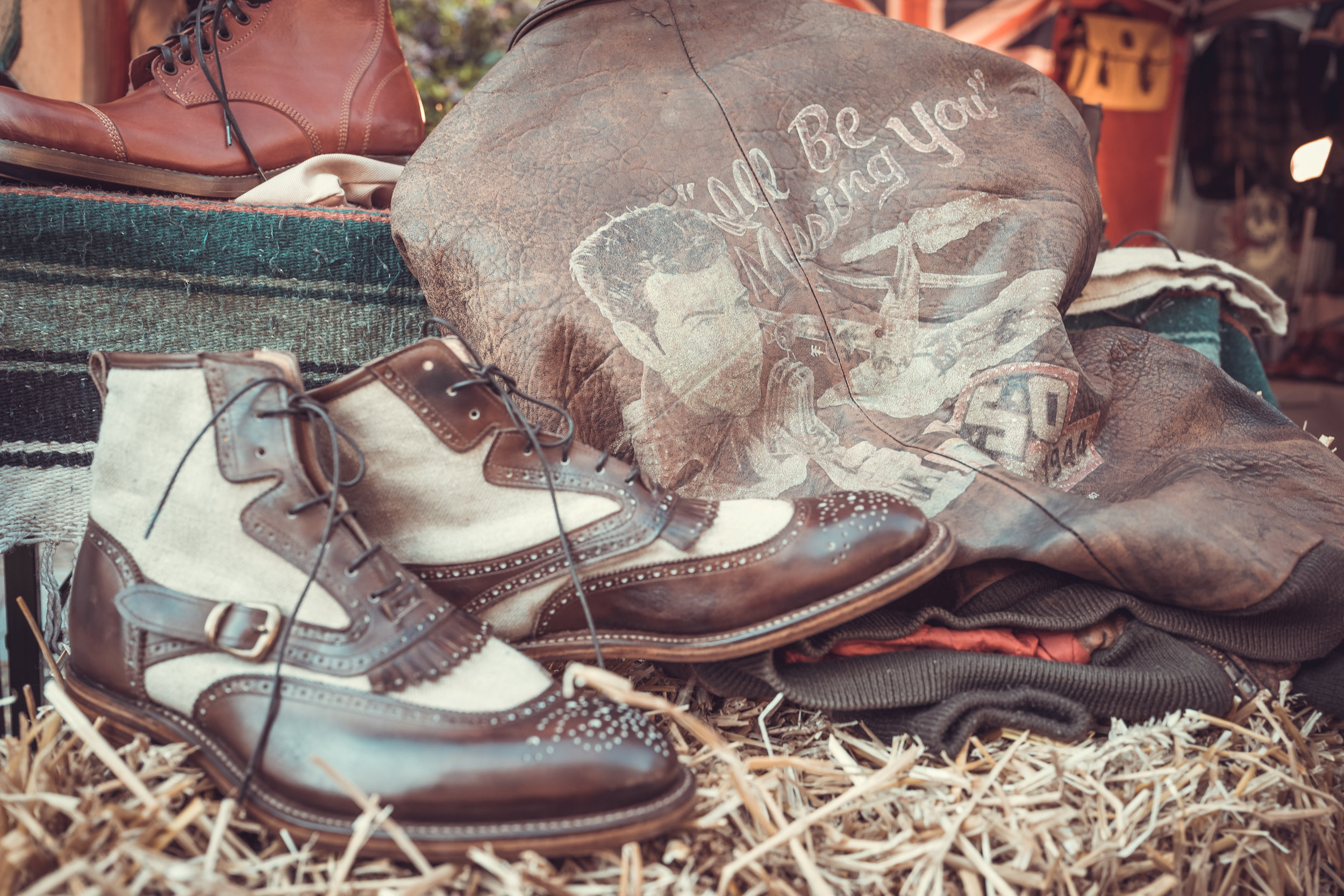 Panama brogue Dr. Footers Shoes