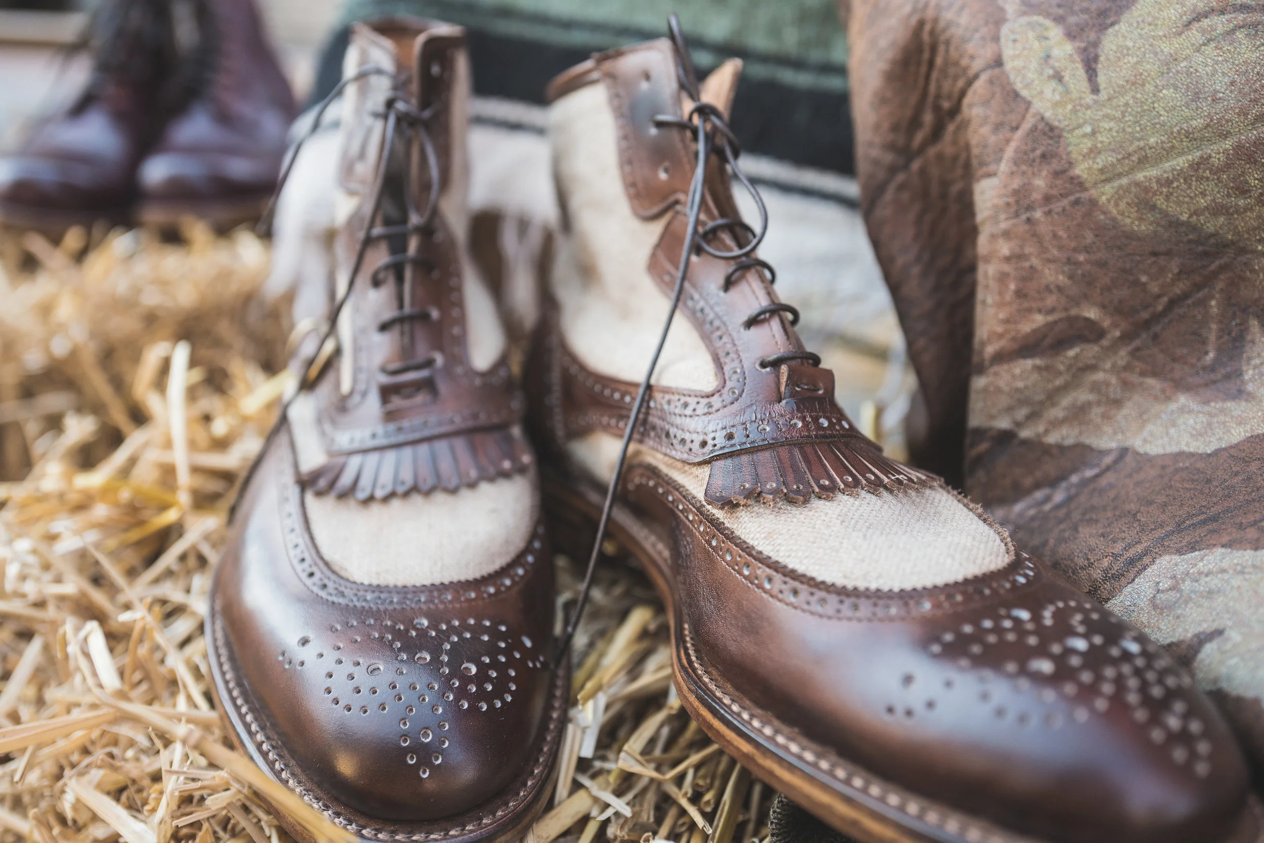 Panama brogue Dr. Footers Shoes