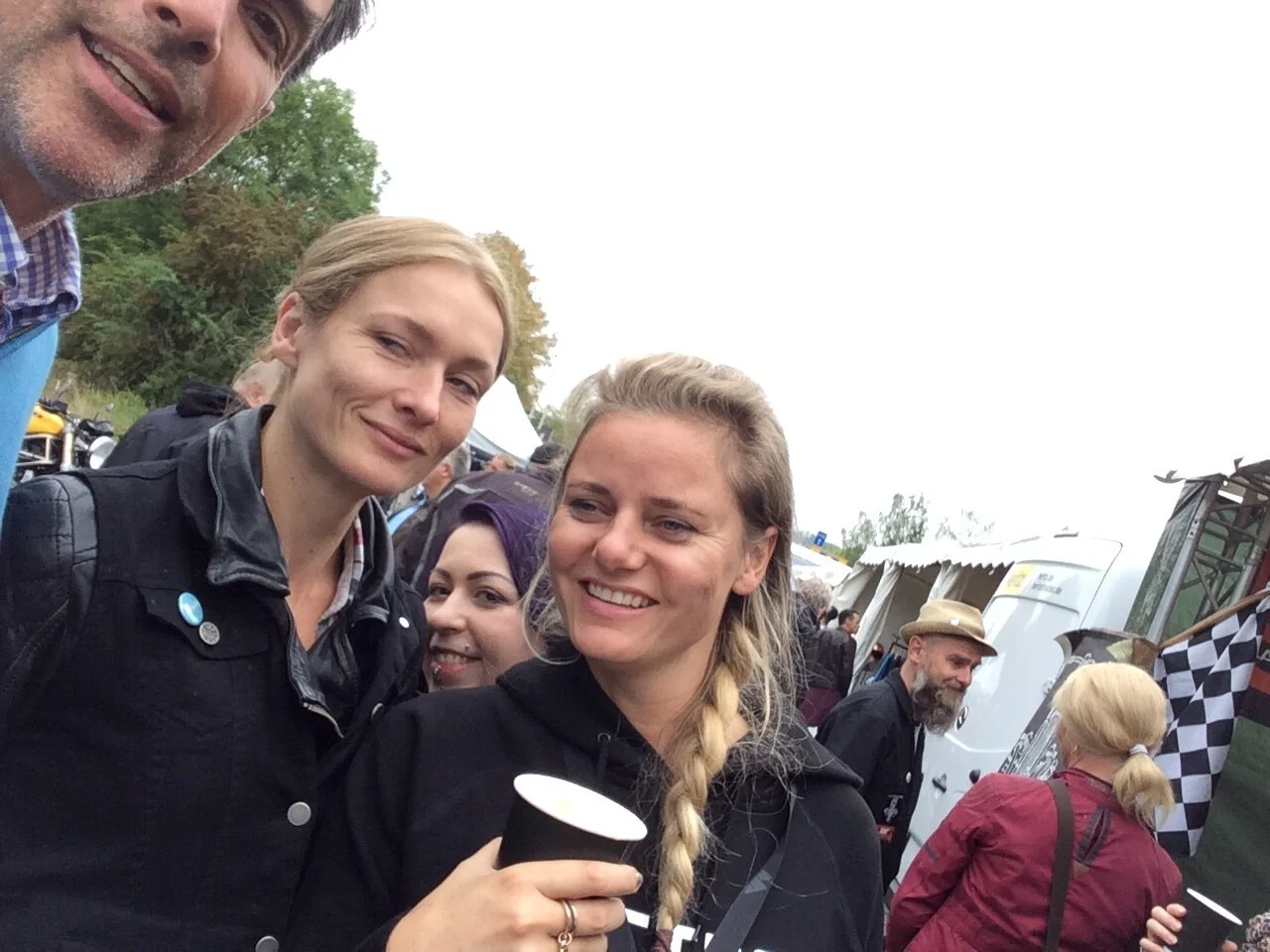  Unleash your Horses! - The Curves Berlin      The Curves   are proving that riding a motorcycle isn’t a man-made scene, and aside from the training they’re also getting their hands dirty by building bikes and running mechanical workshops.  The festi