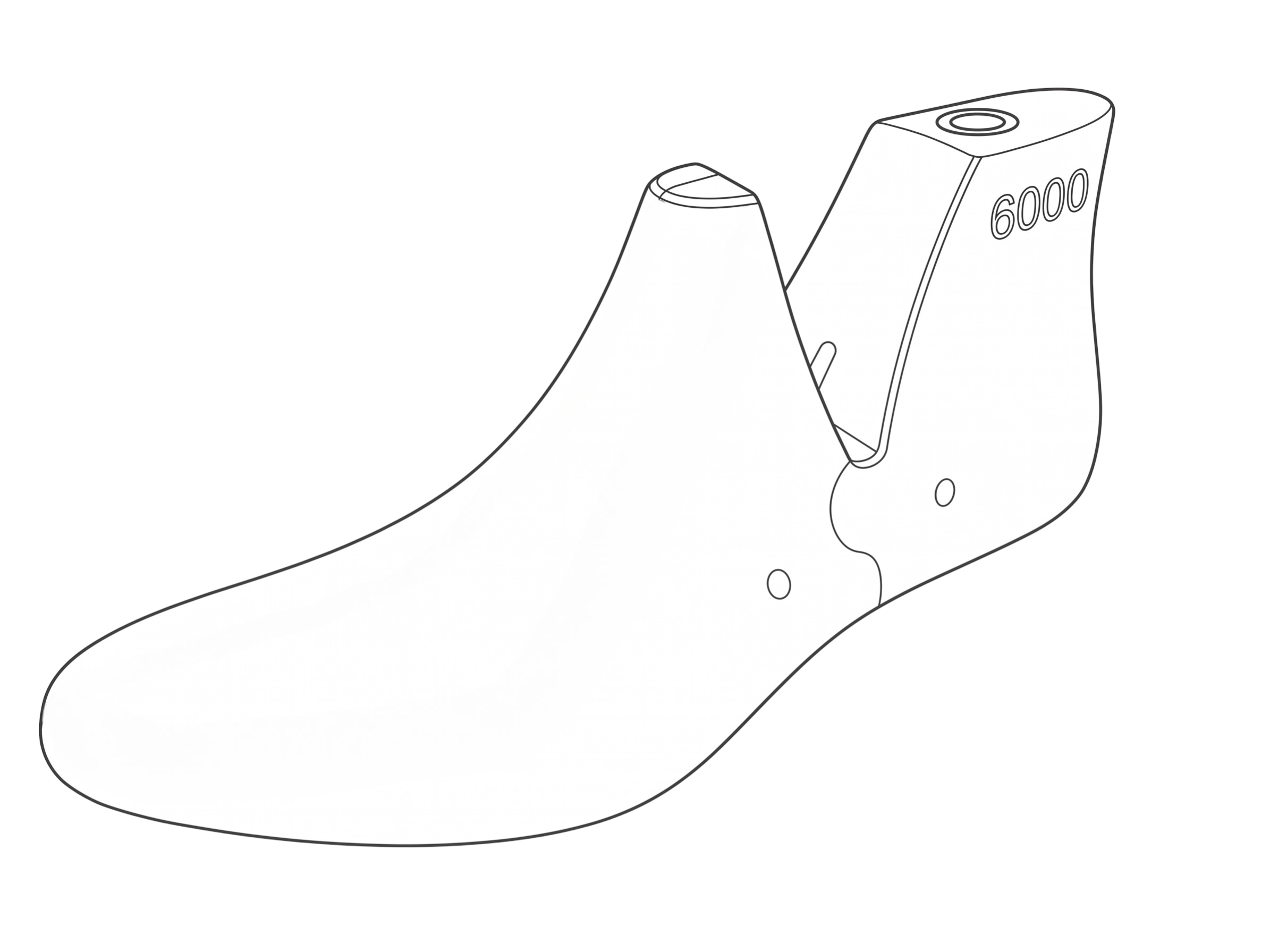 Chelsea Boot Last 6000 - Professional grade pull-on boot anatomy