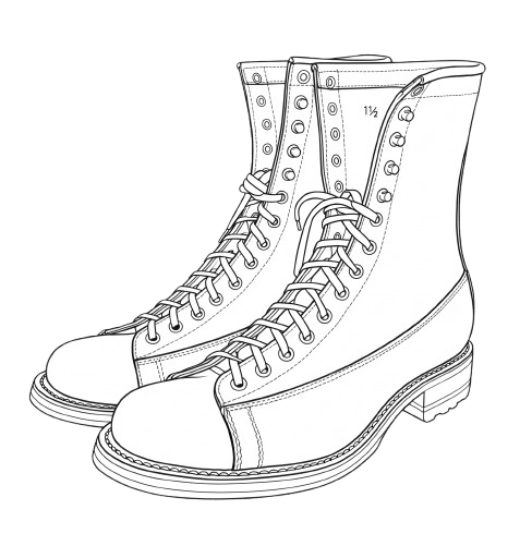 Lace To Toe High Boos Monkey H
