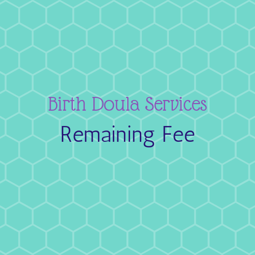 Birth Doula Services- Remaining Fee