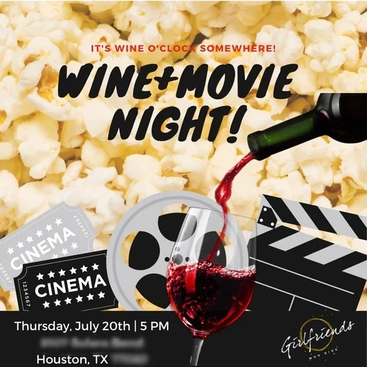 Wine Tasting + Movie Night!